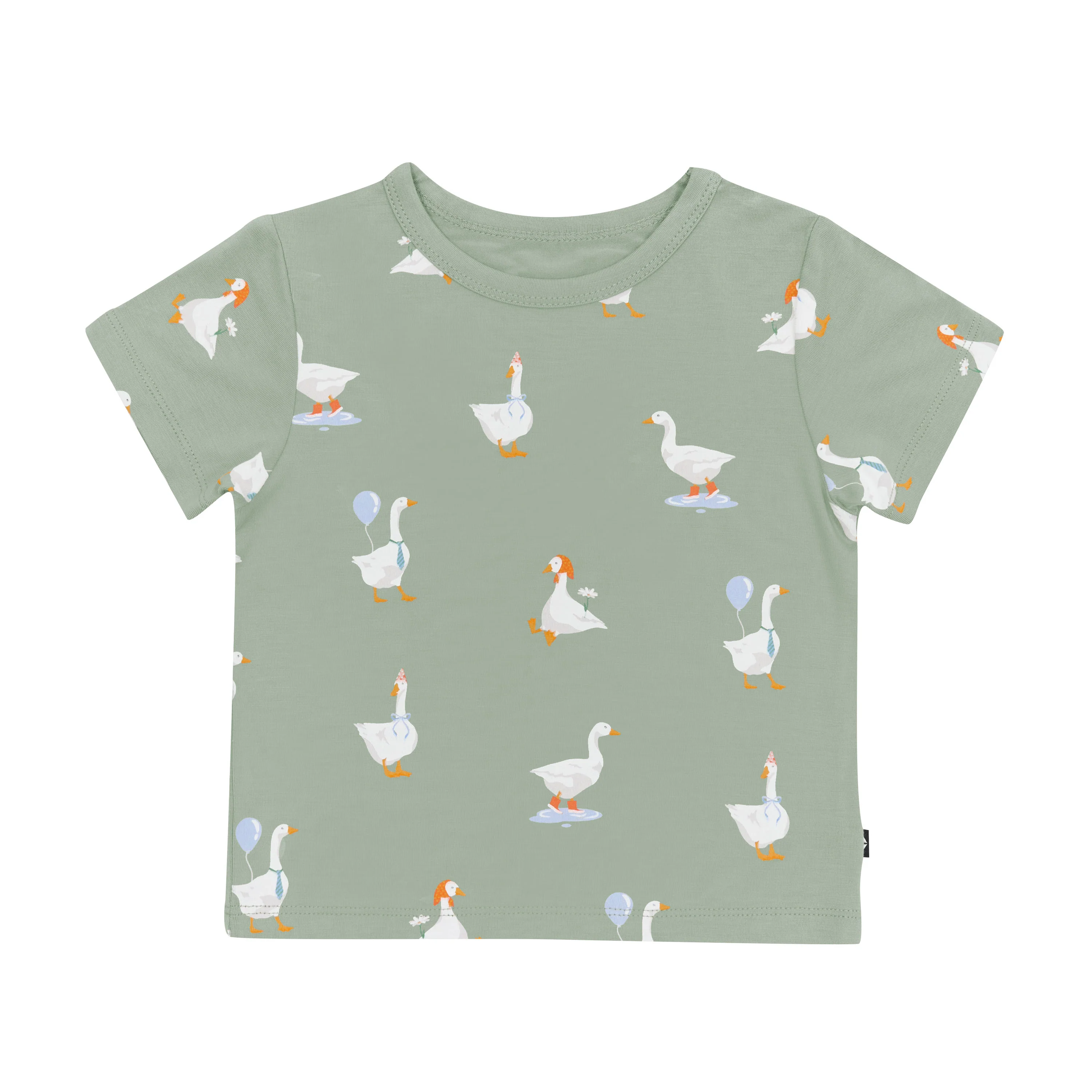 Toddler Basic Tee in Silly Goose - Image 2