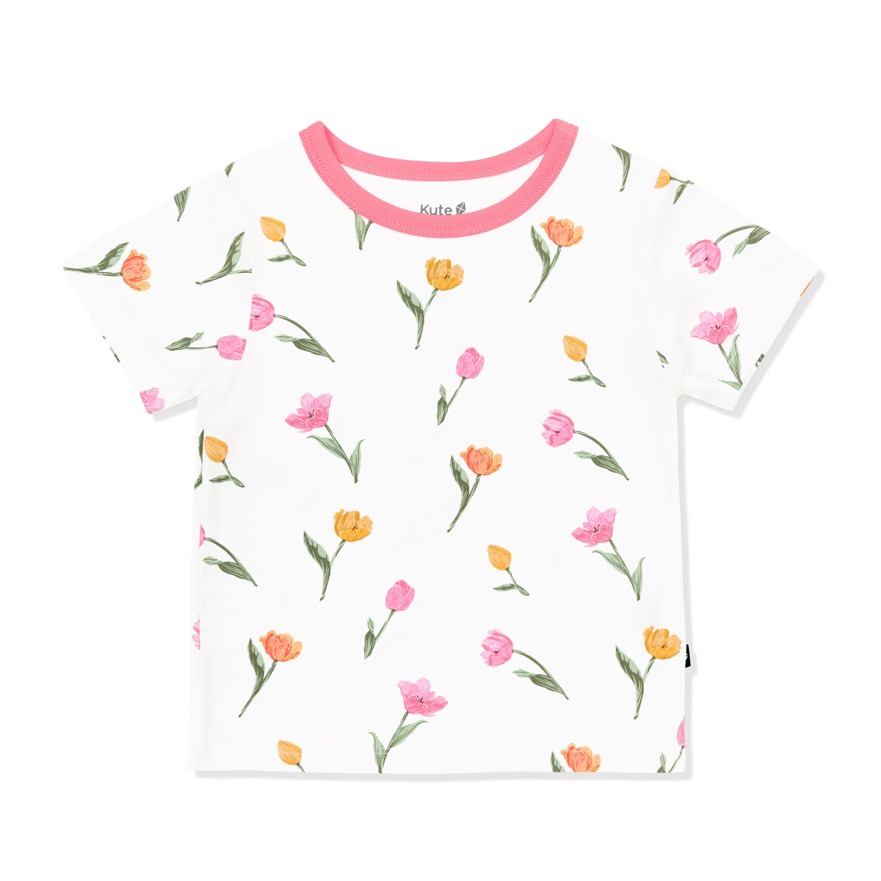Toddler Basic Tee in Tulip - Image 2