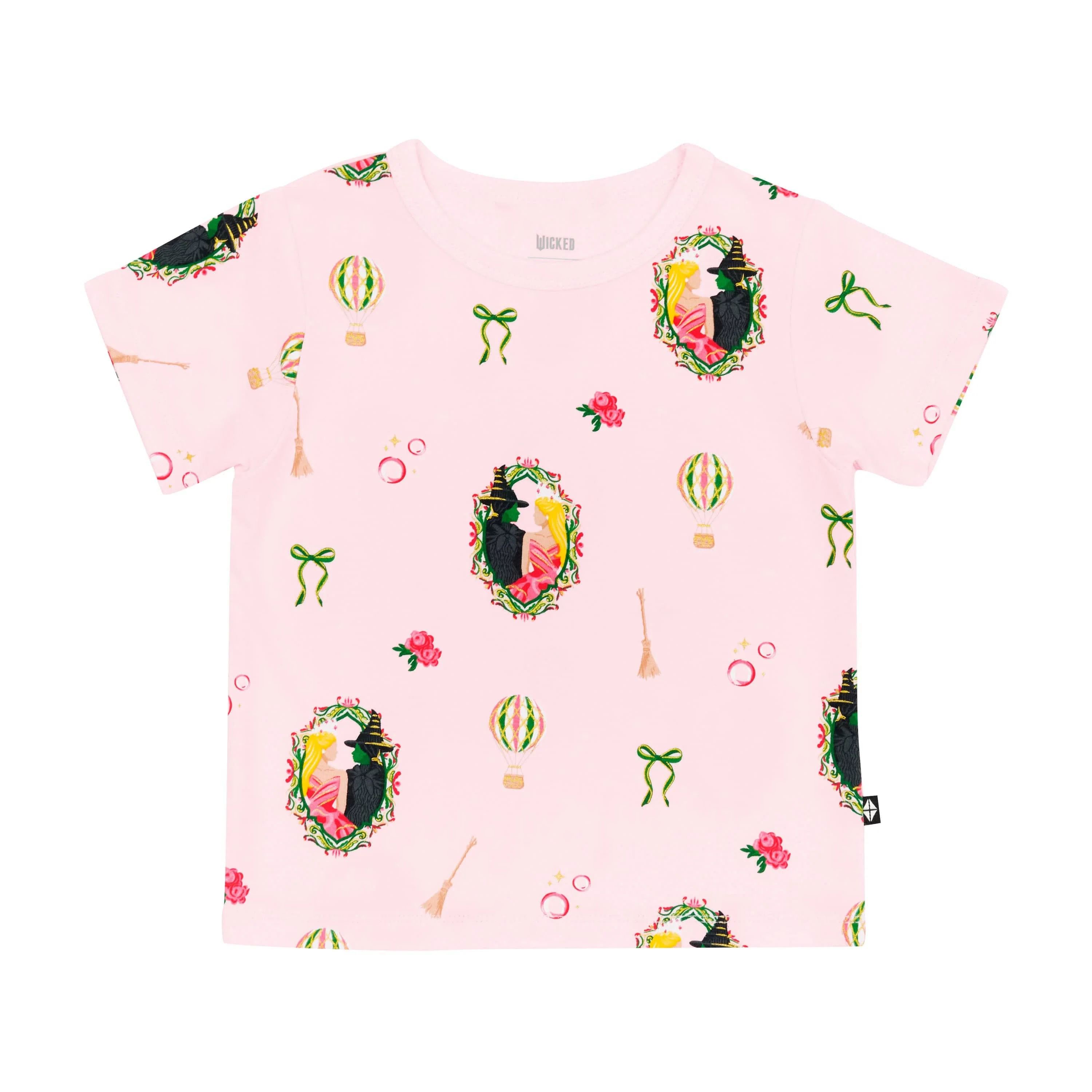 Toddler Basic Tee in Wicked - Image 2