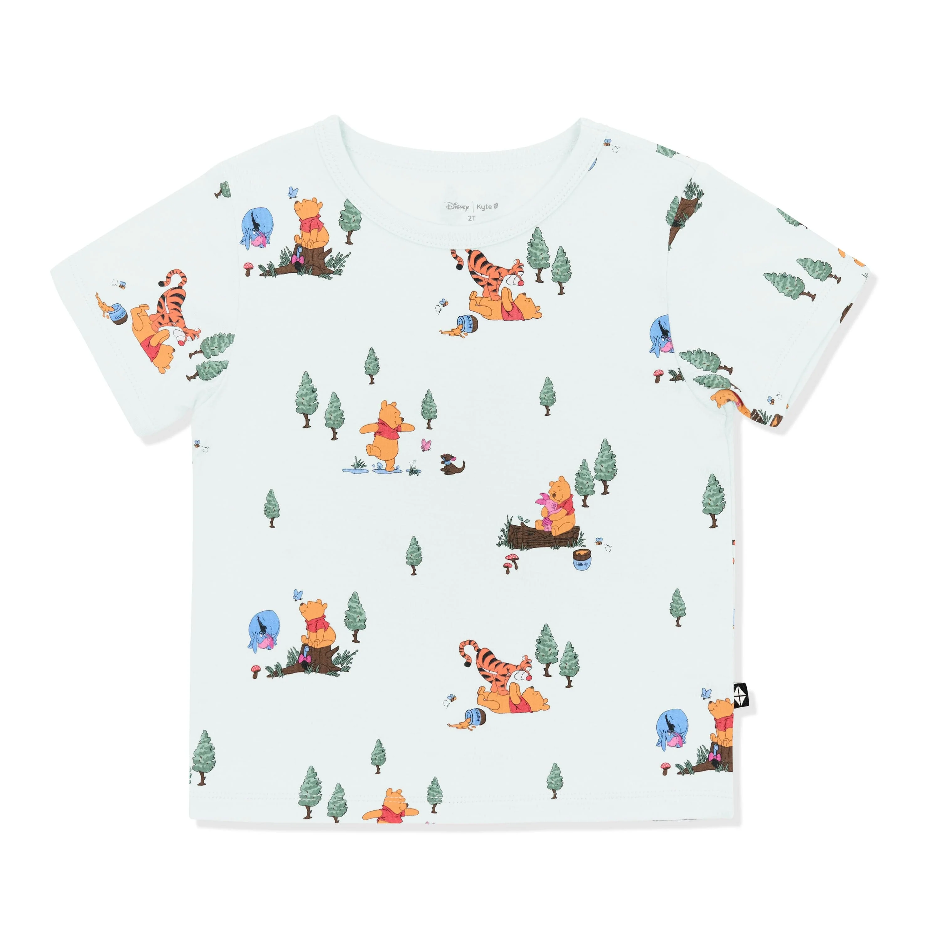 Toddler Basic Tee in Winnie the Pooh Hundred Acre Wood - Image 2