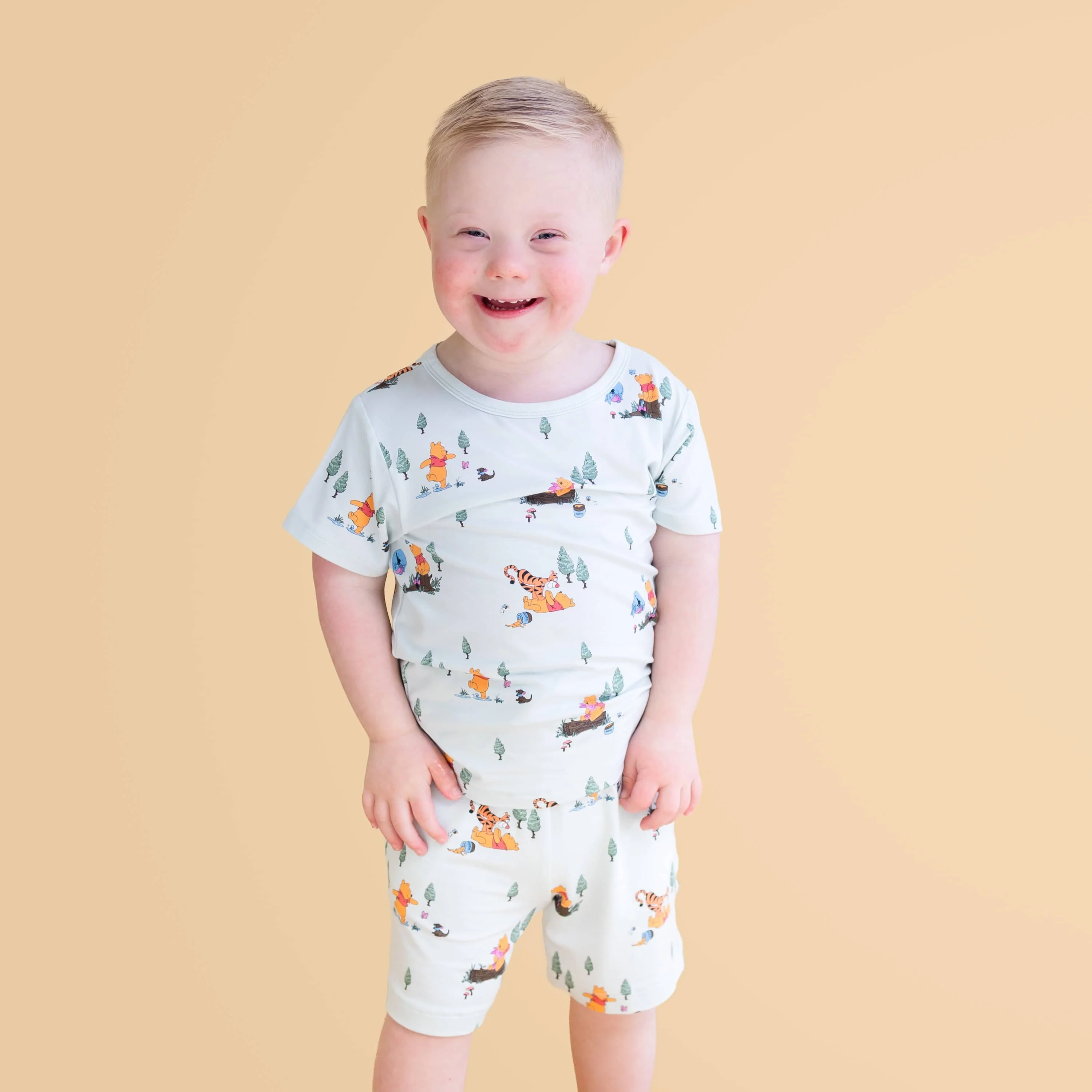 Toddler Basic Tee in Winnie the Pooh Hundred Acre Wood - Image 4