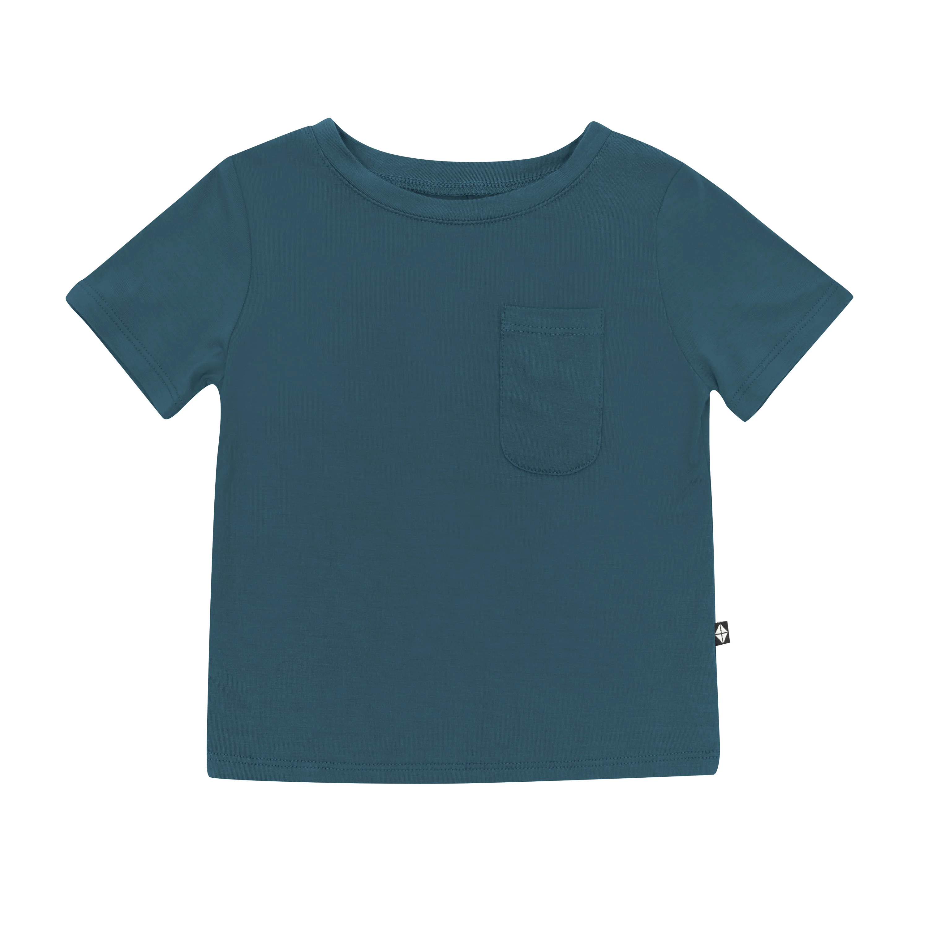 Toddler Crew Neck Tee in Atlantic - Image 2
