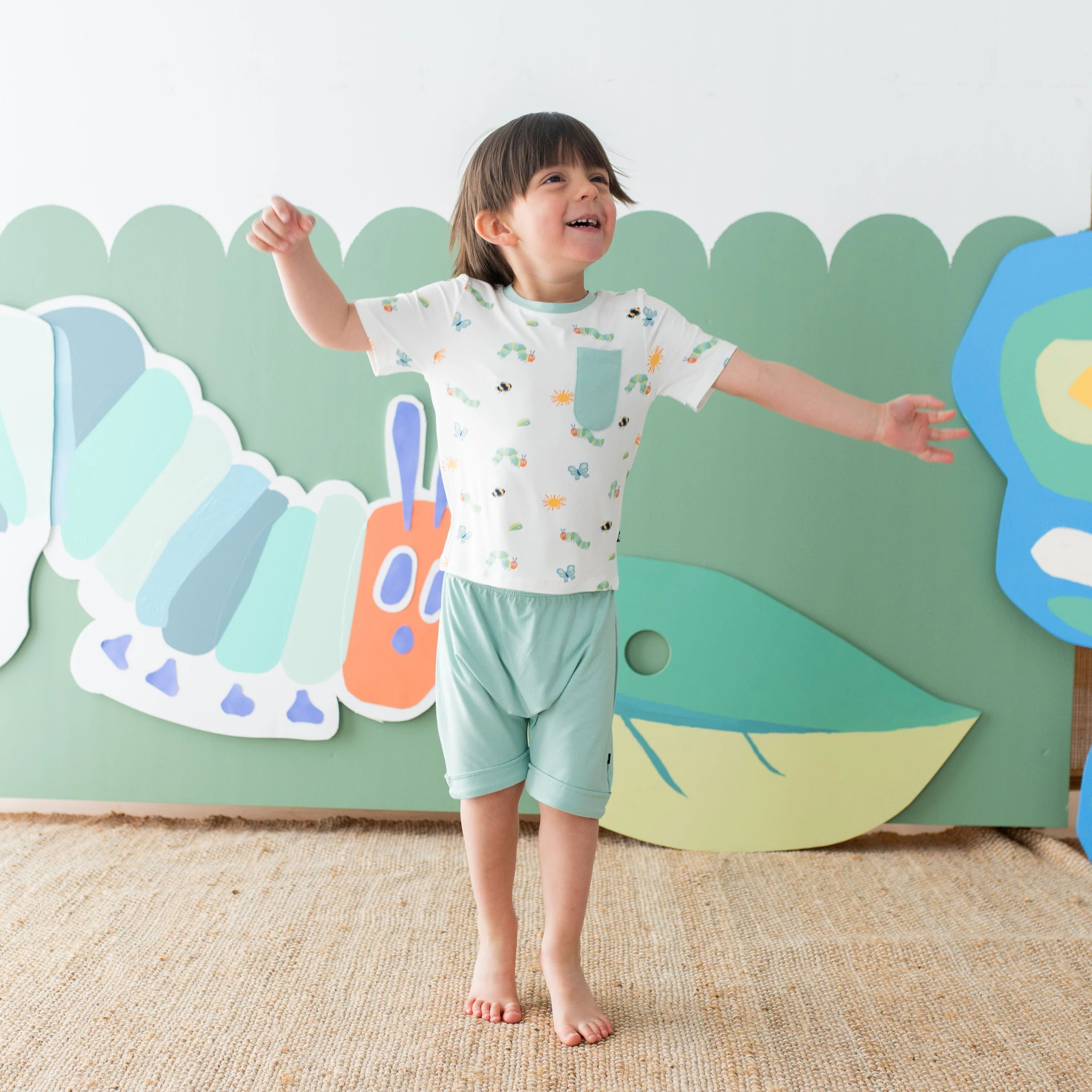 Toddler Crew Neck Tee in The Very Hungry Caterpillar™ and Friends - Image 3