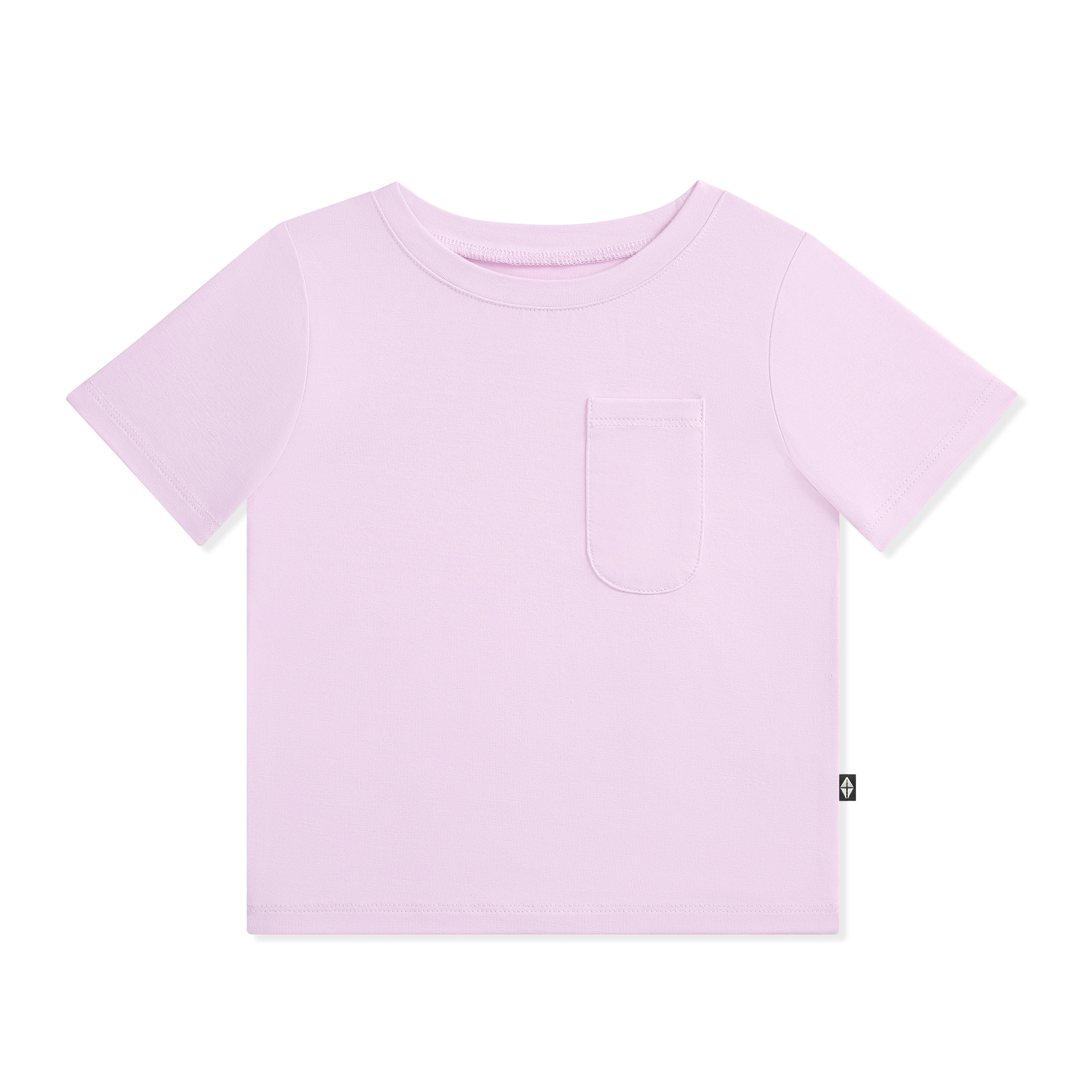 Toddler Crew Neck Tee in Thistle - Image 2