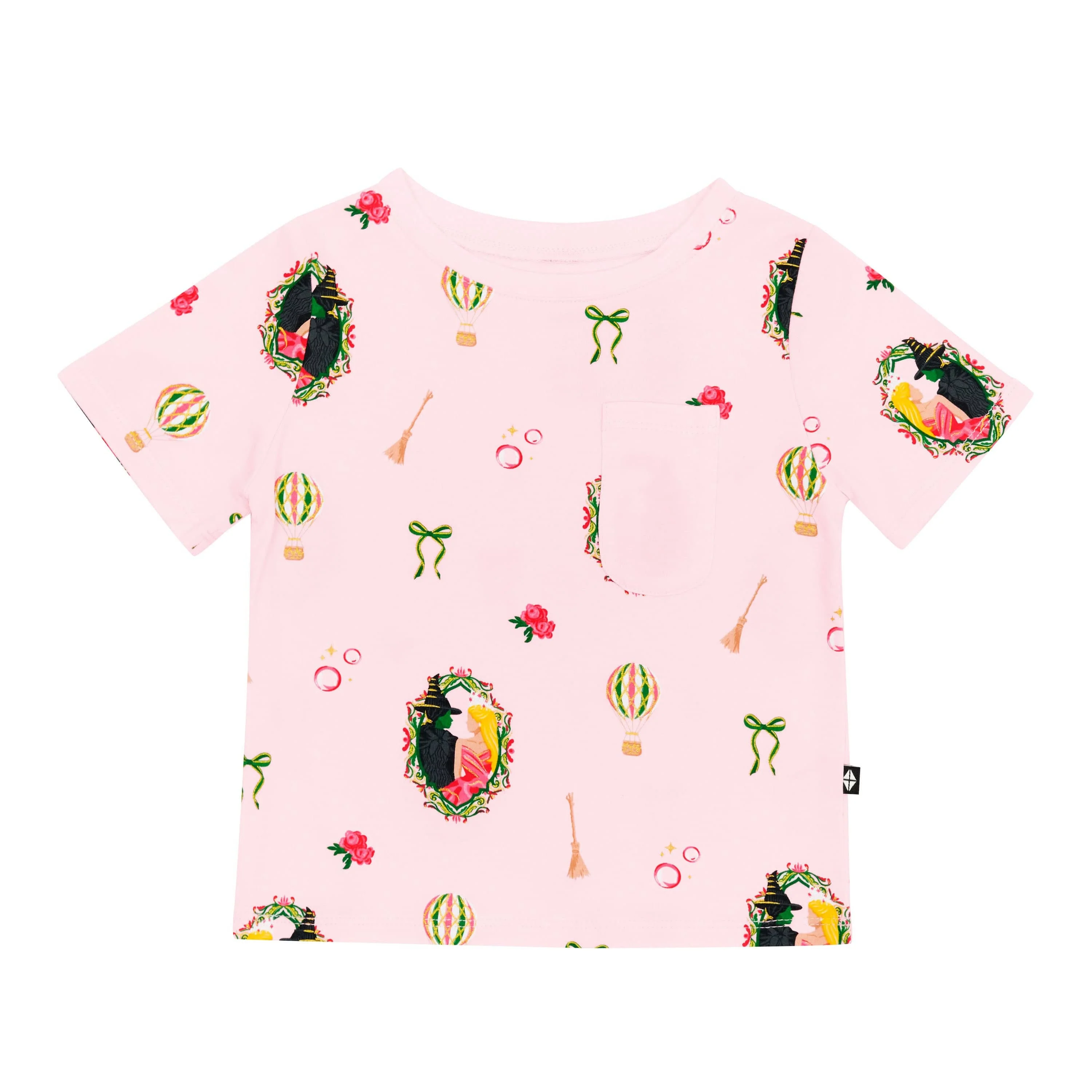 Toddler Crew Neck Tee in Wicked - Image 2