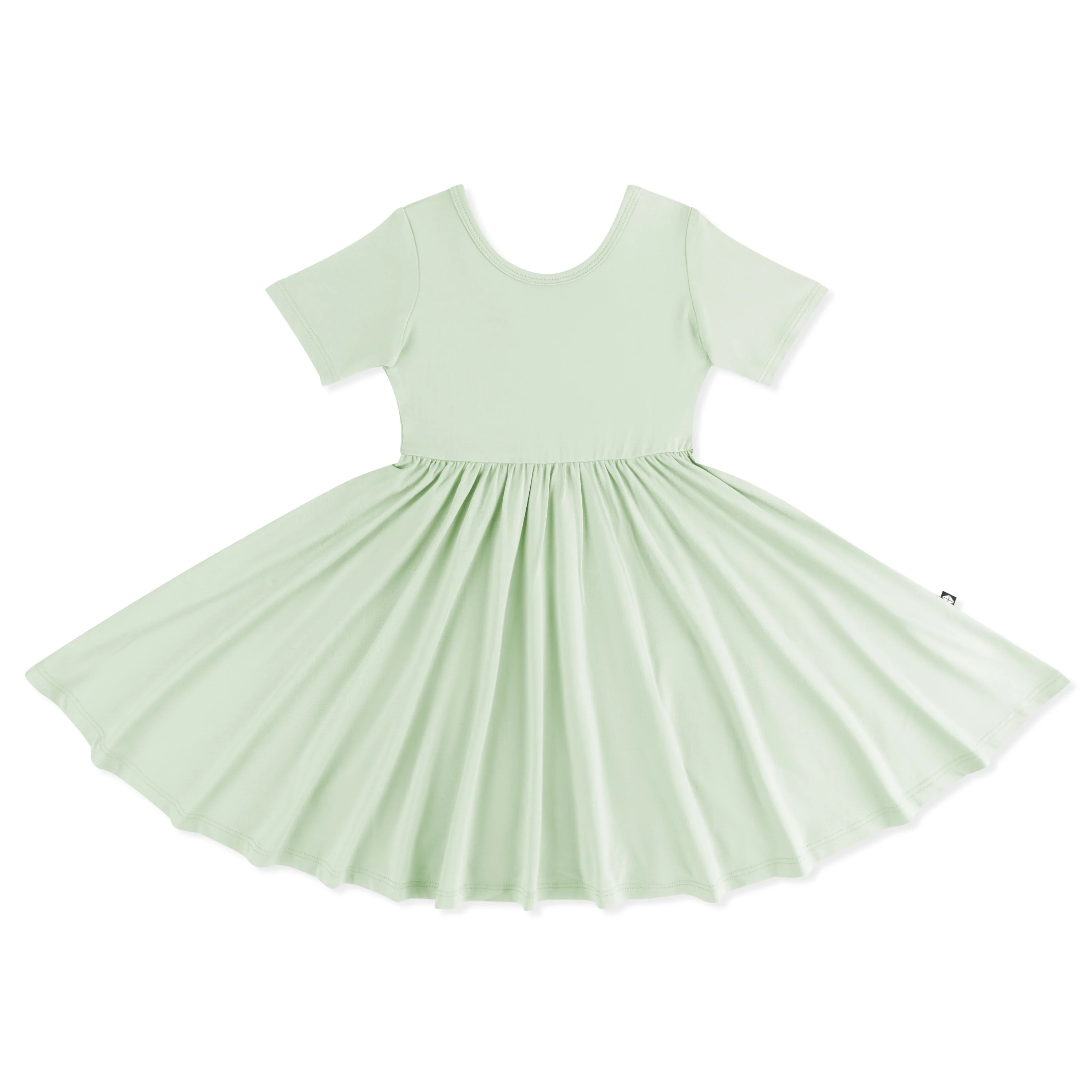 Twirl Dress in Basil - Image 2