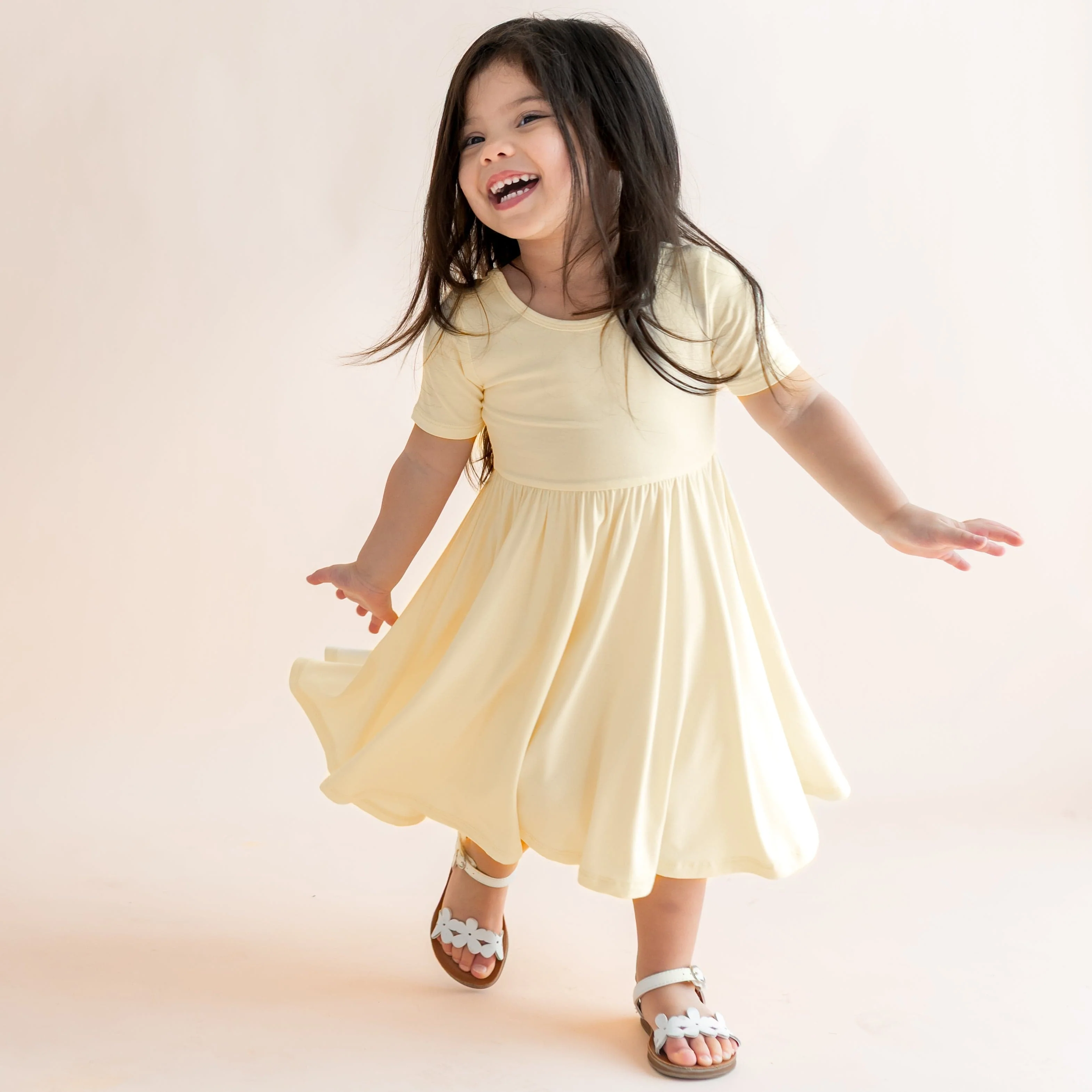Twirl Dress in Chamomile - Image 4