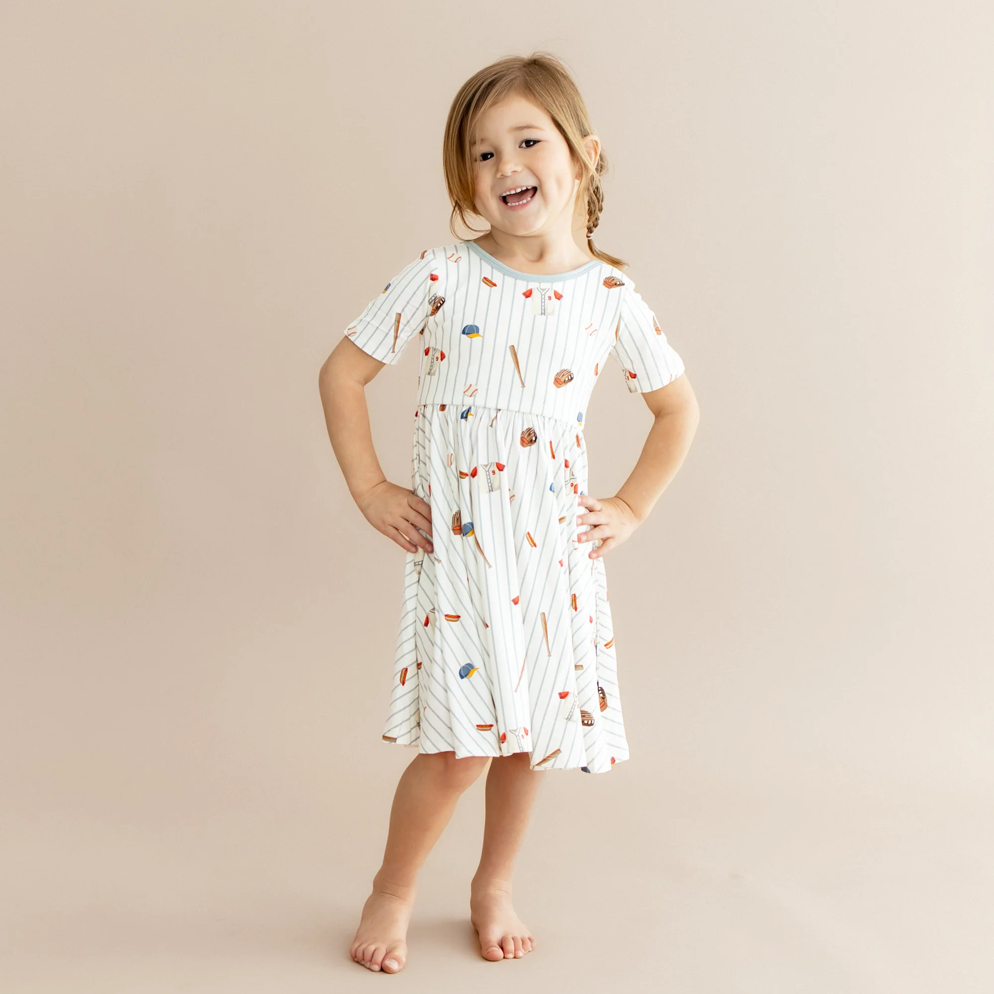 Twirl Dress in Home Run - Image 3