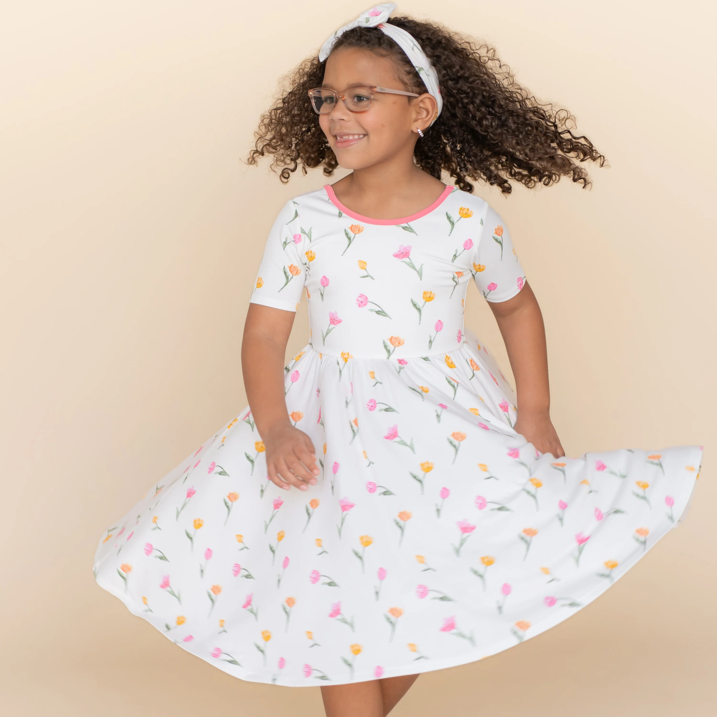 Twirl Dress in Tulip - Image 4