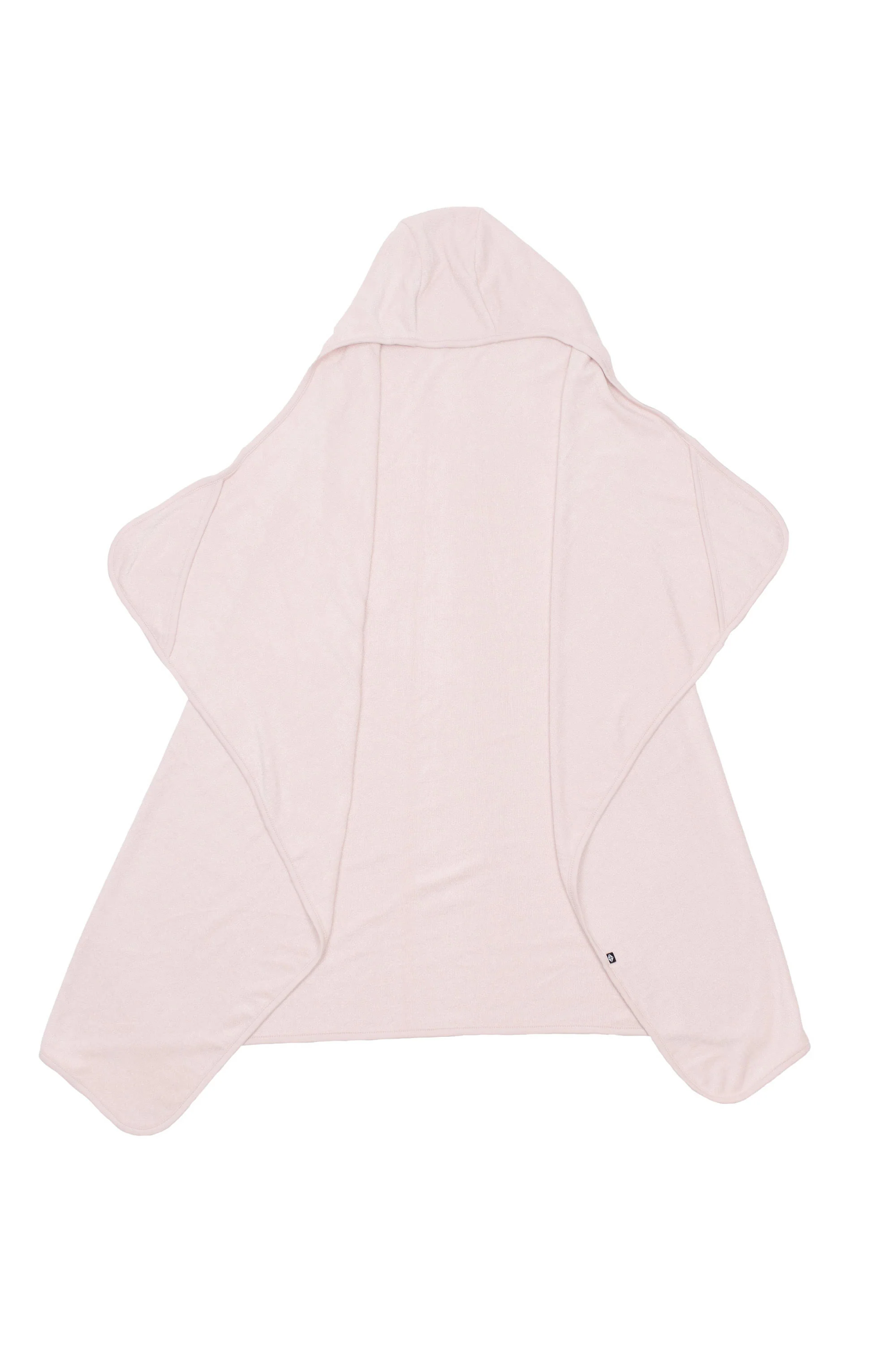 Toddler Hooded Bath Towel in Blush - Image 2
