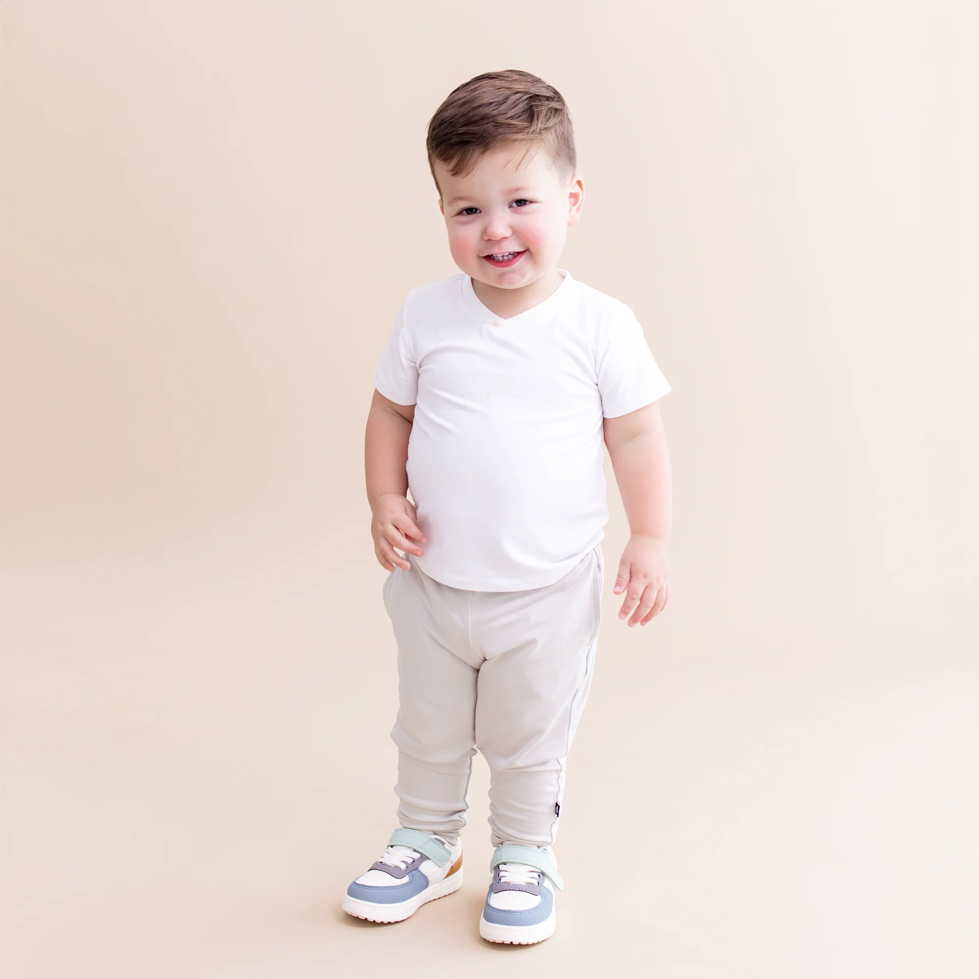 Toddler Jogger Pant in Oat - Image 3