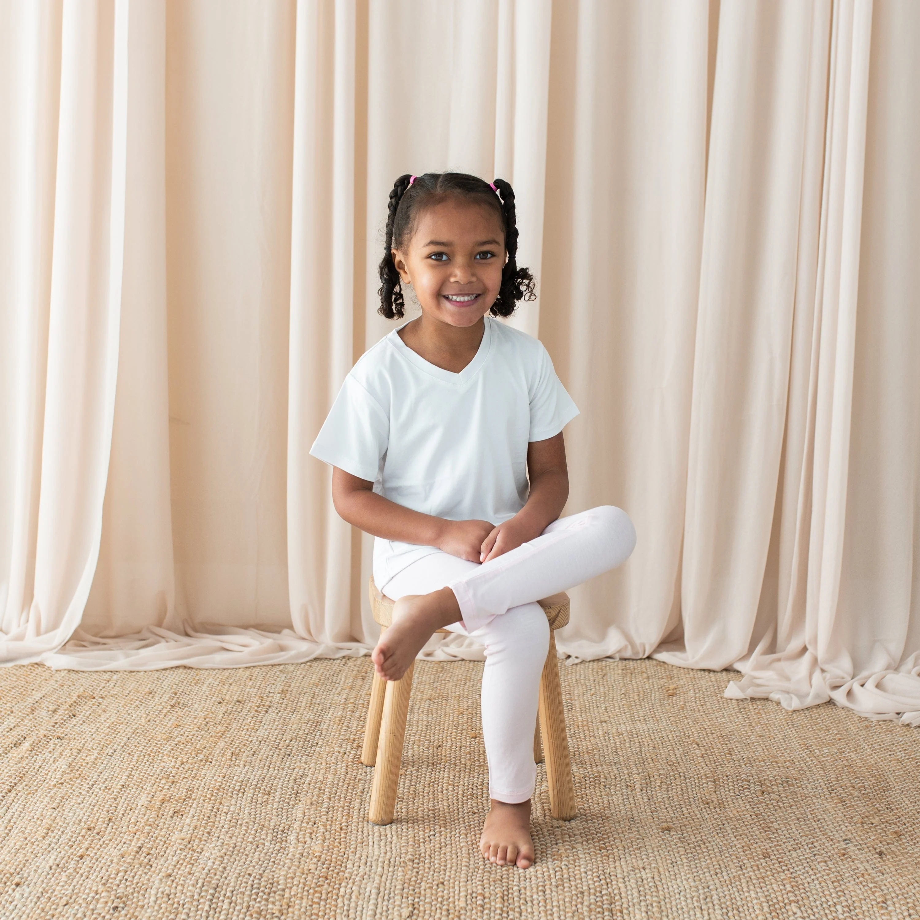 Toddler Leggings in Sakura - Image 4
