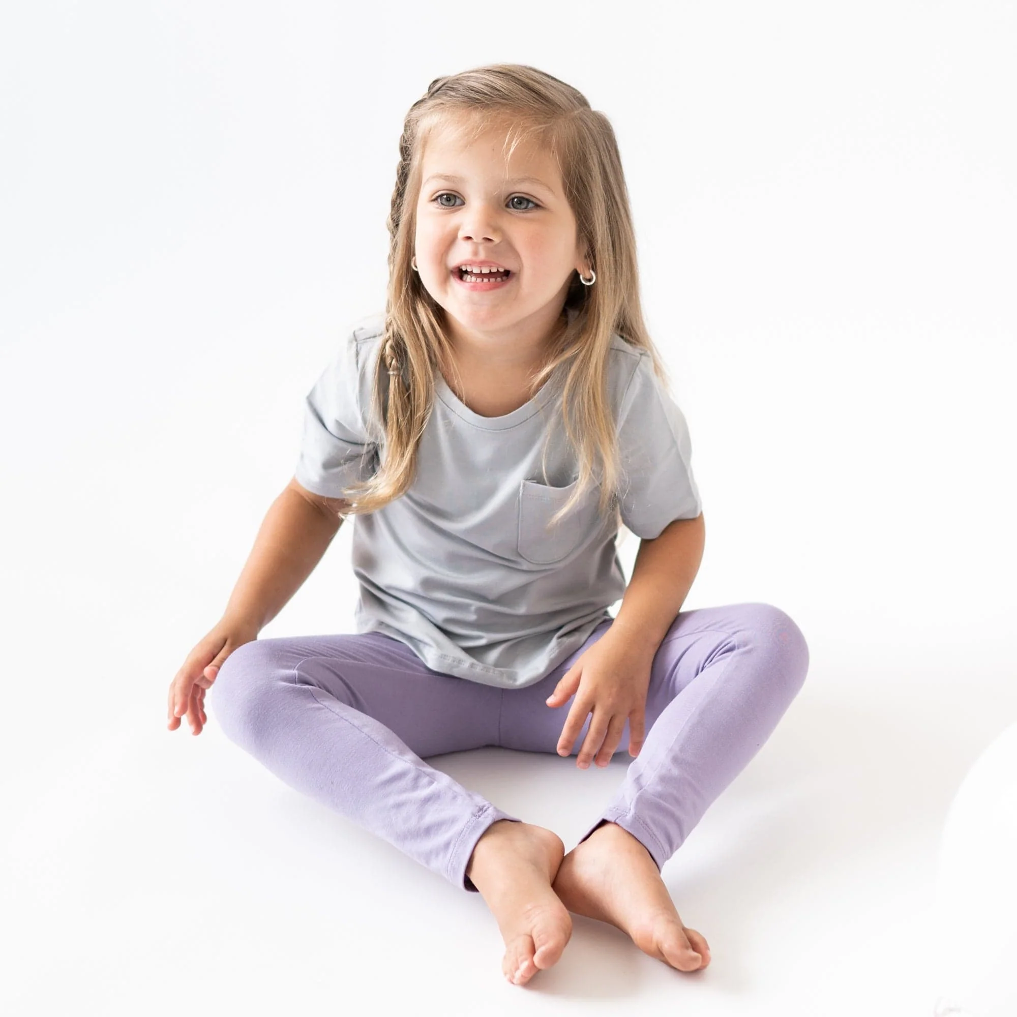 Toddler Leggings in Taro - Image 4
