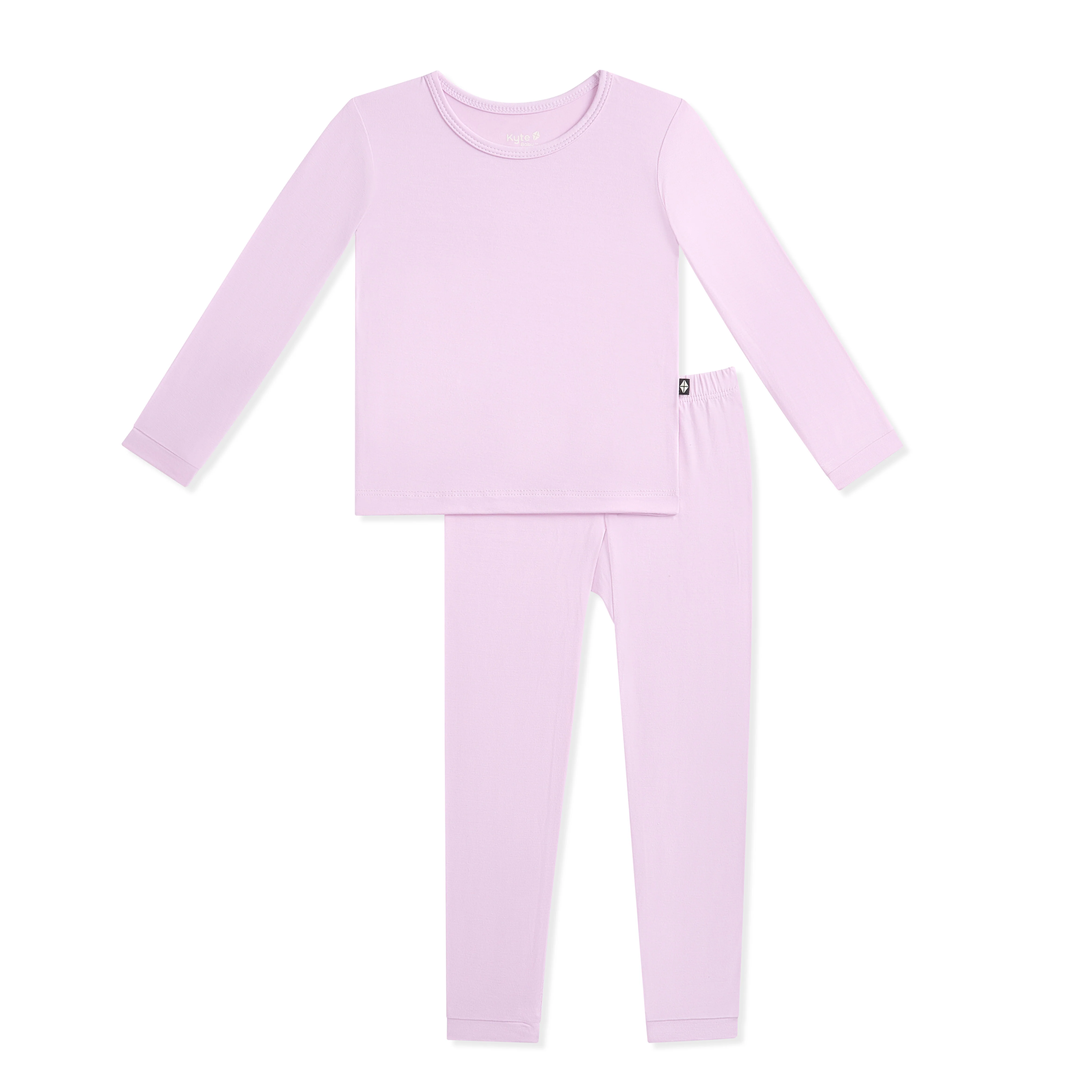 Long Sleeve Pajamas in Thistle - Image 2