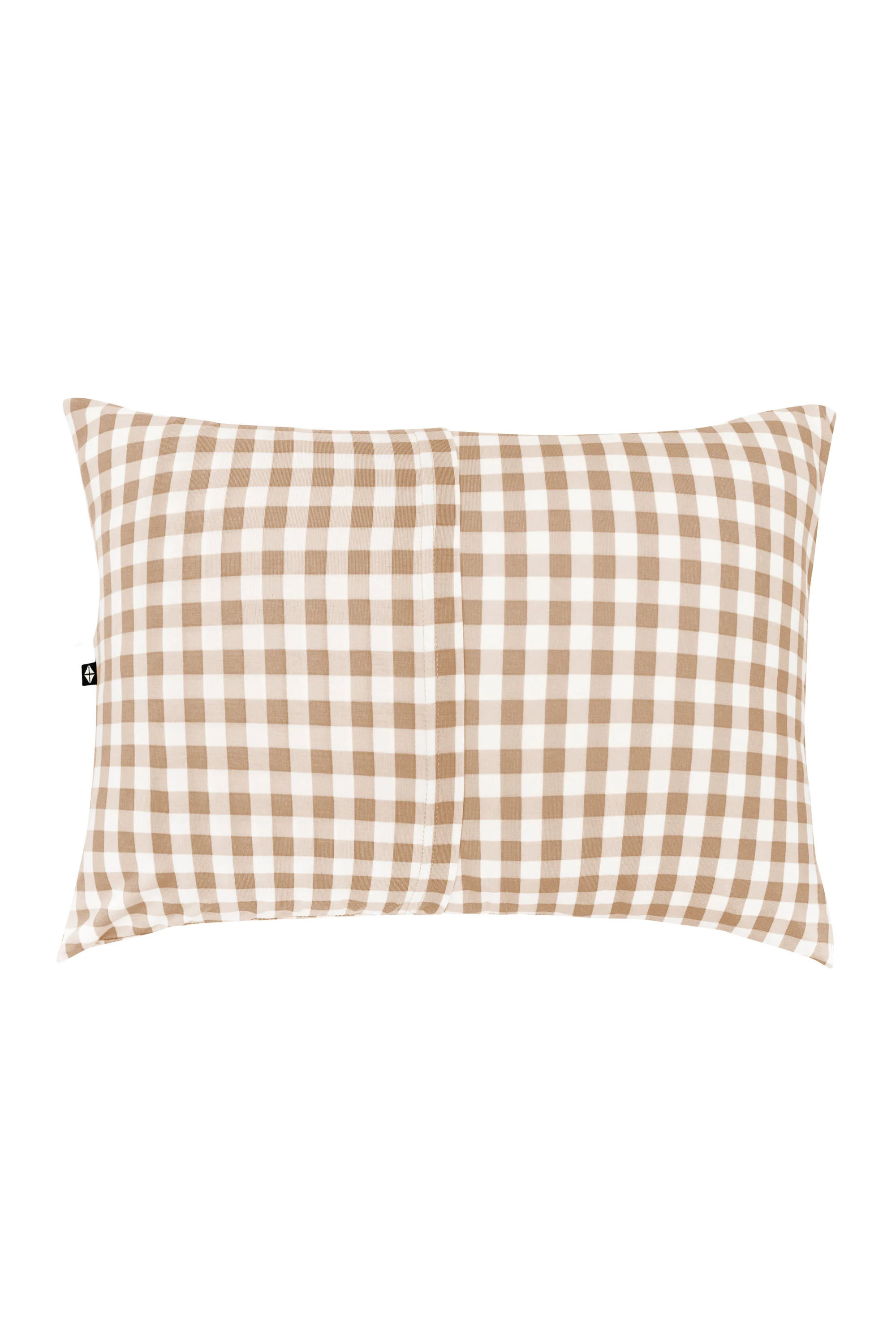 Toddler Pillowcase in Gingham Bisque - Image 2