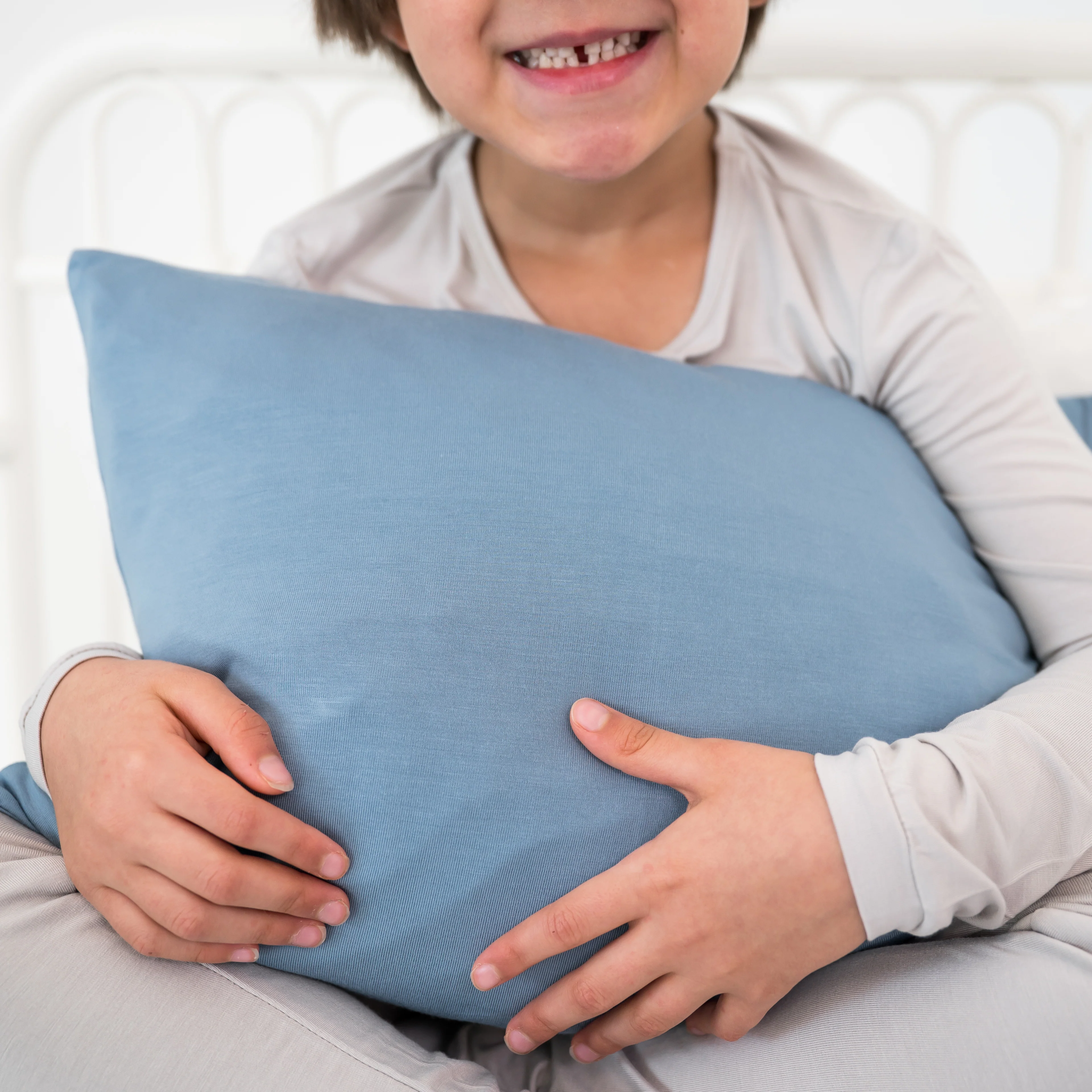 Toddler Pillowcase in Slate - Image 3