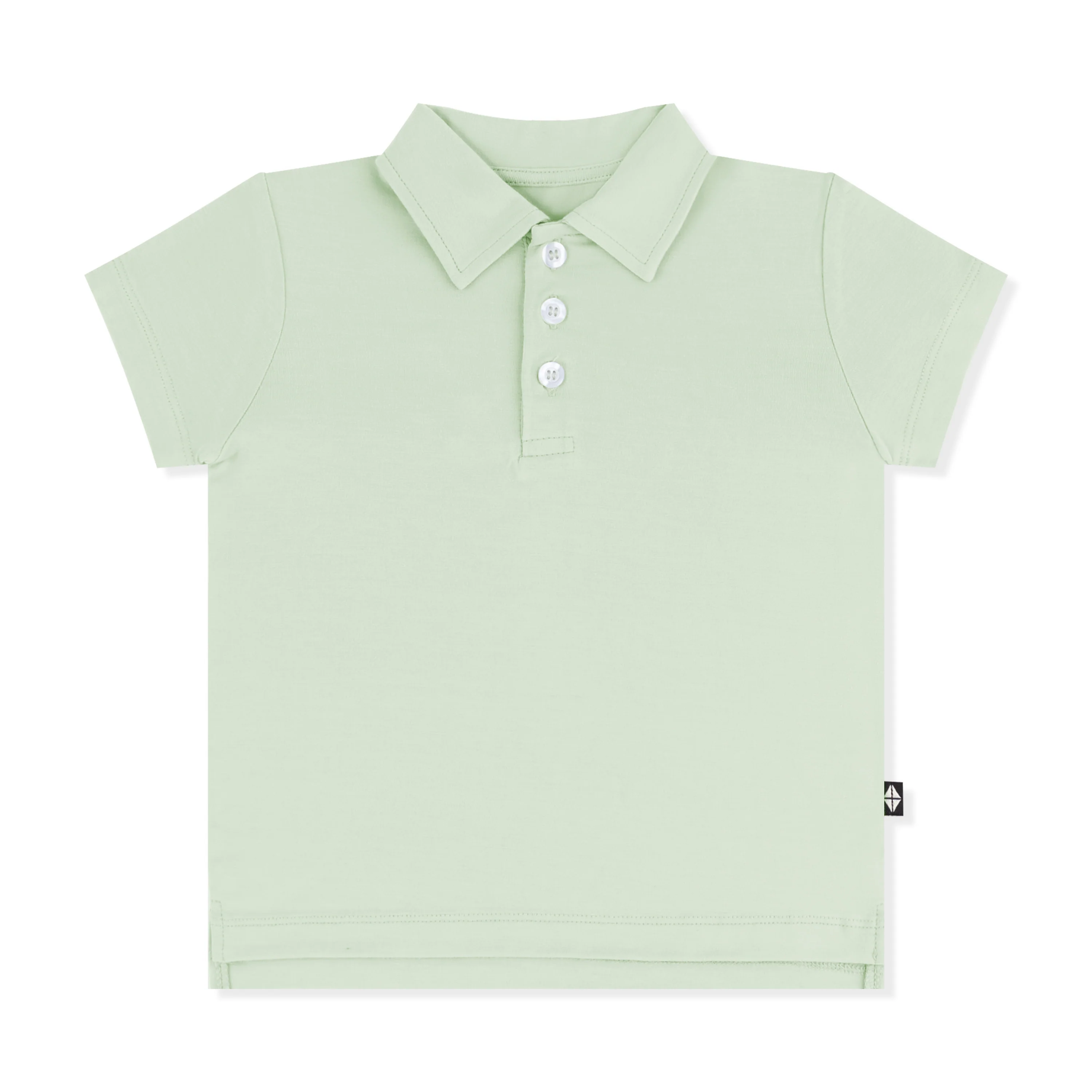 Toddler Short Sleeve Polo in Basil - Image 7