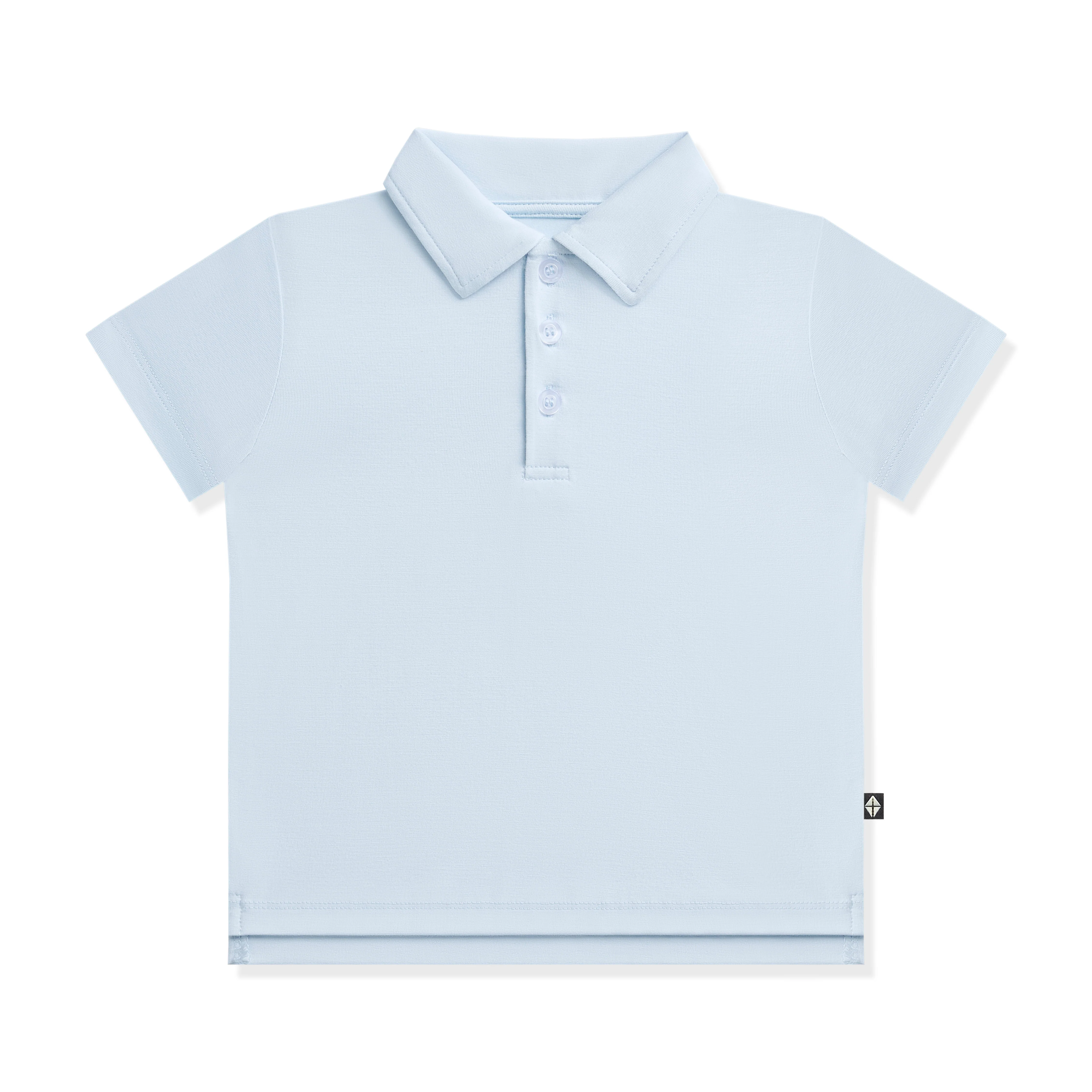 Toddler Short Sleeve Polo in Breeze - Image 2