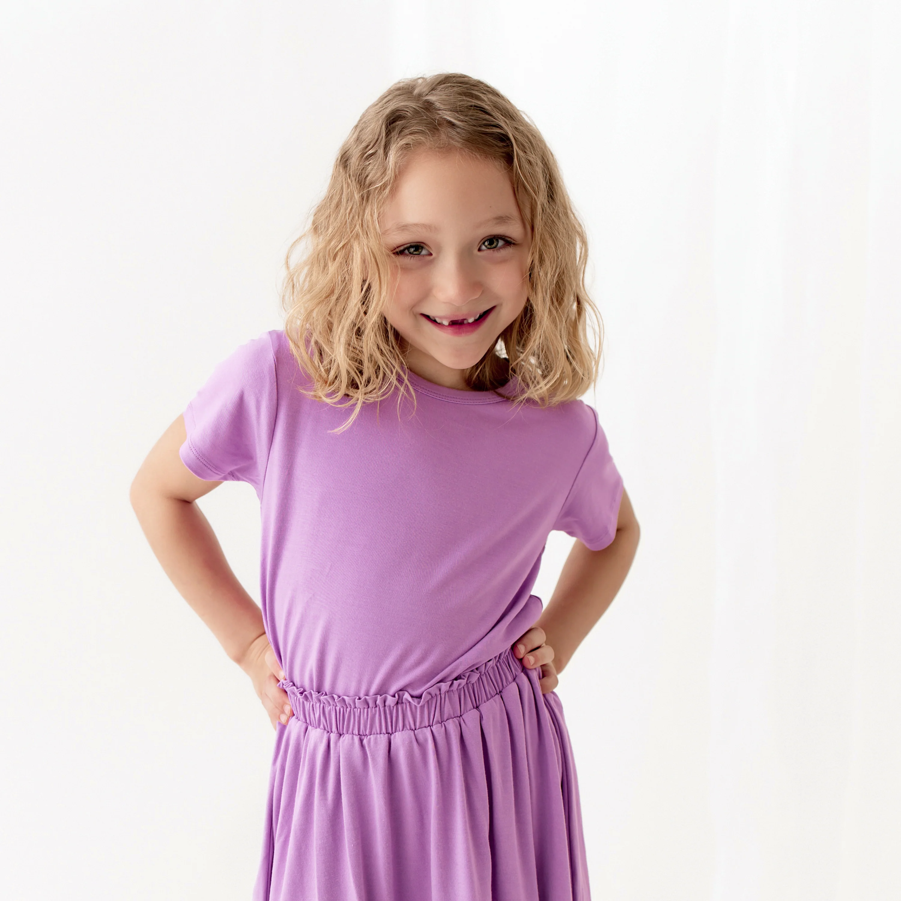 Toddler Skort in Poi - Image 3