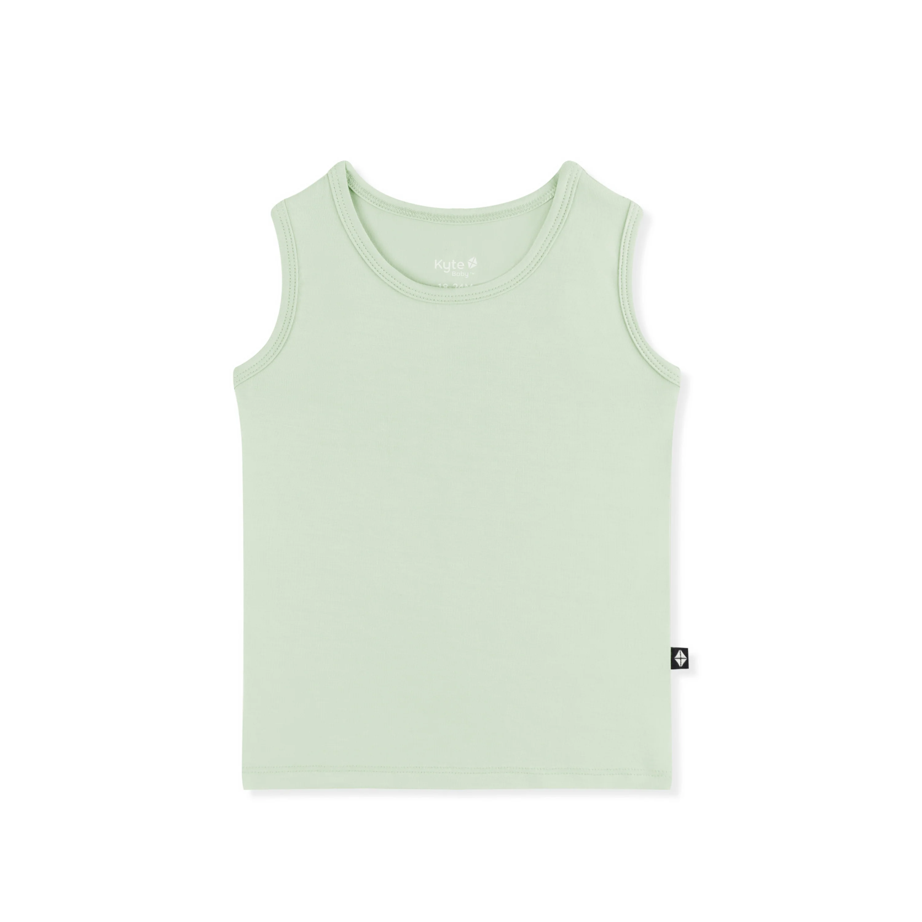 Toddler Tank Top in Basil - Image 2