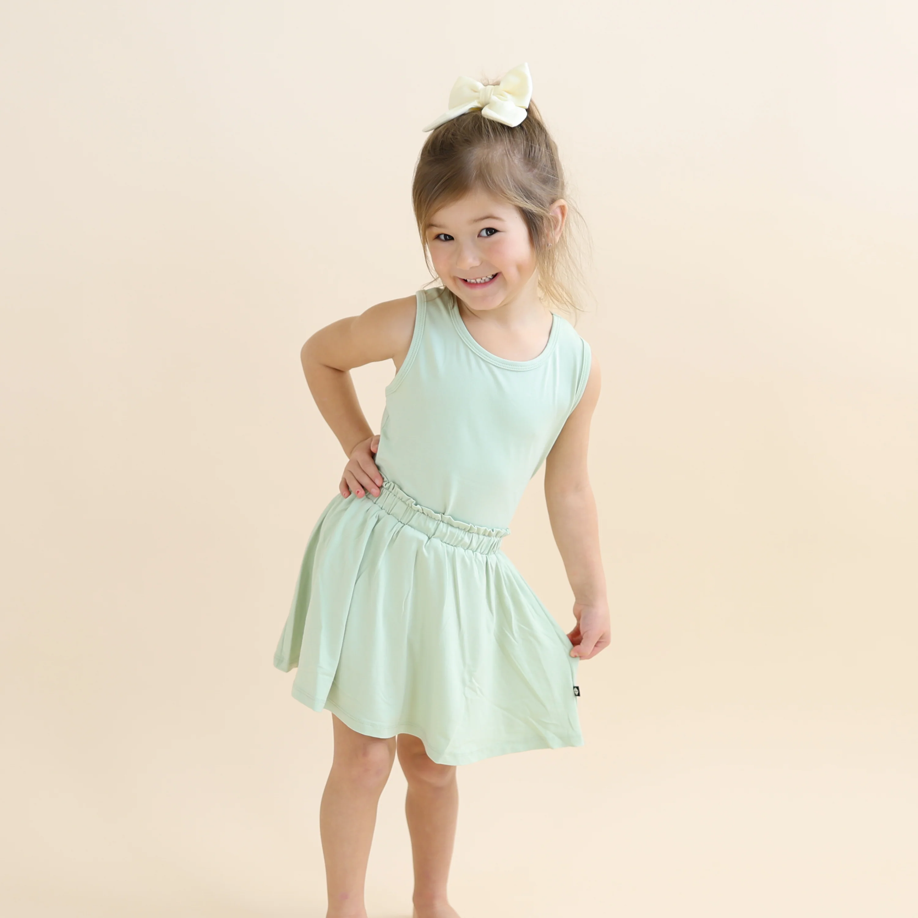 Toddler Skort in Basil - Image 3