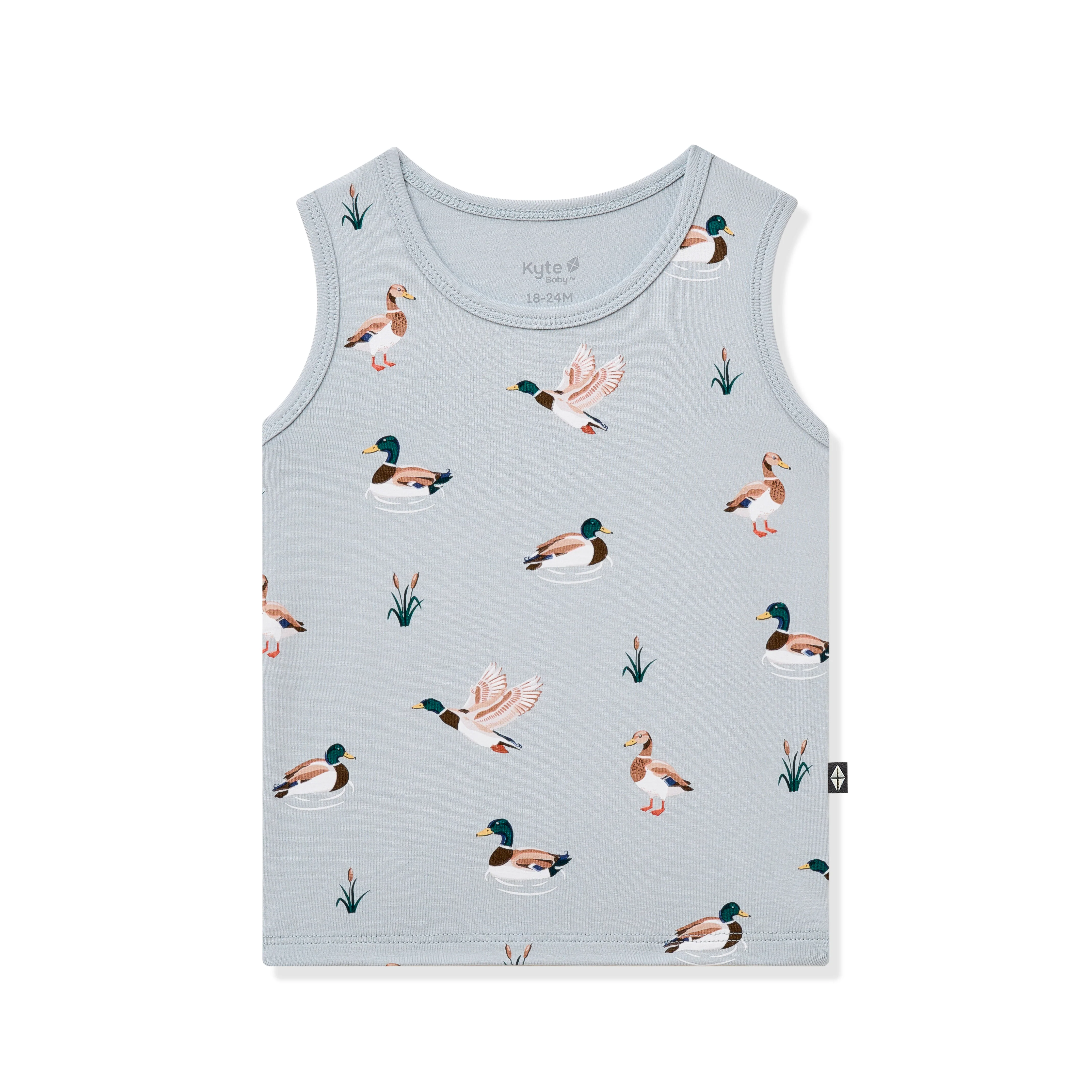 Toddler Tank Top in Mallard Duck - Image 2