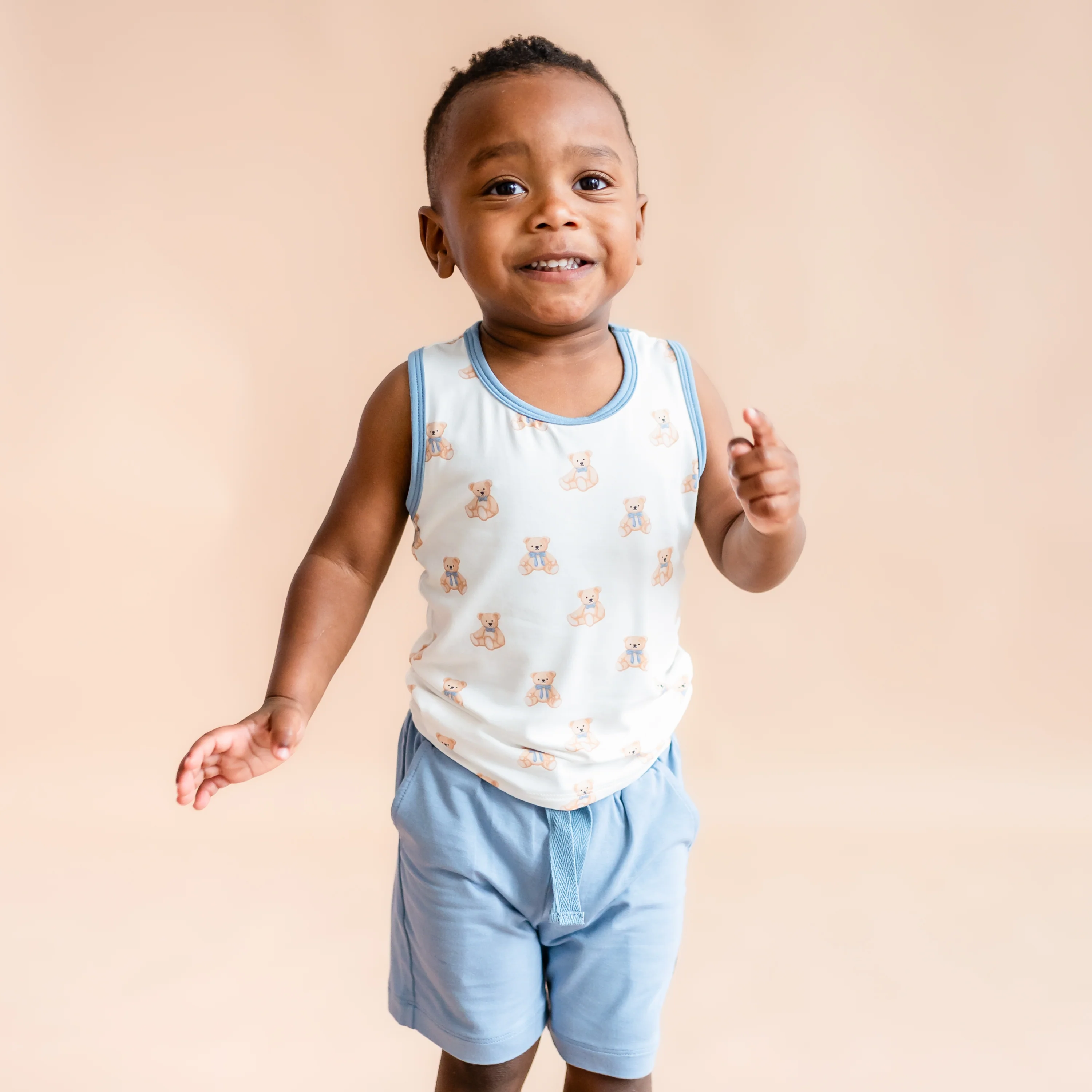 Drawstring Short in Slate - Image 3