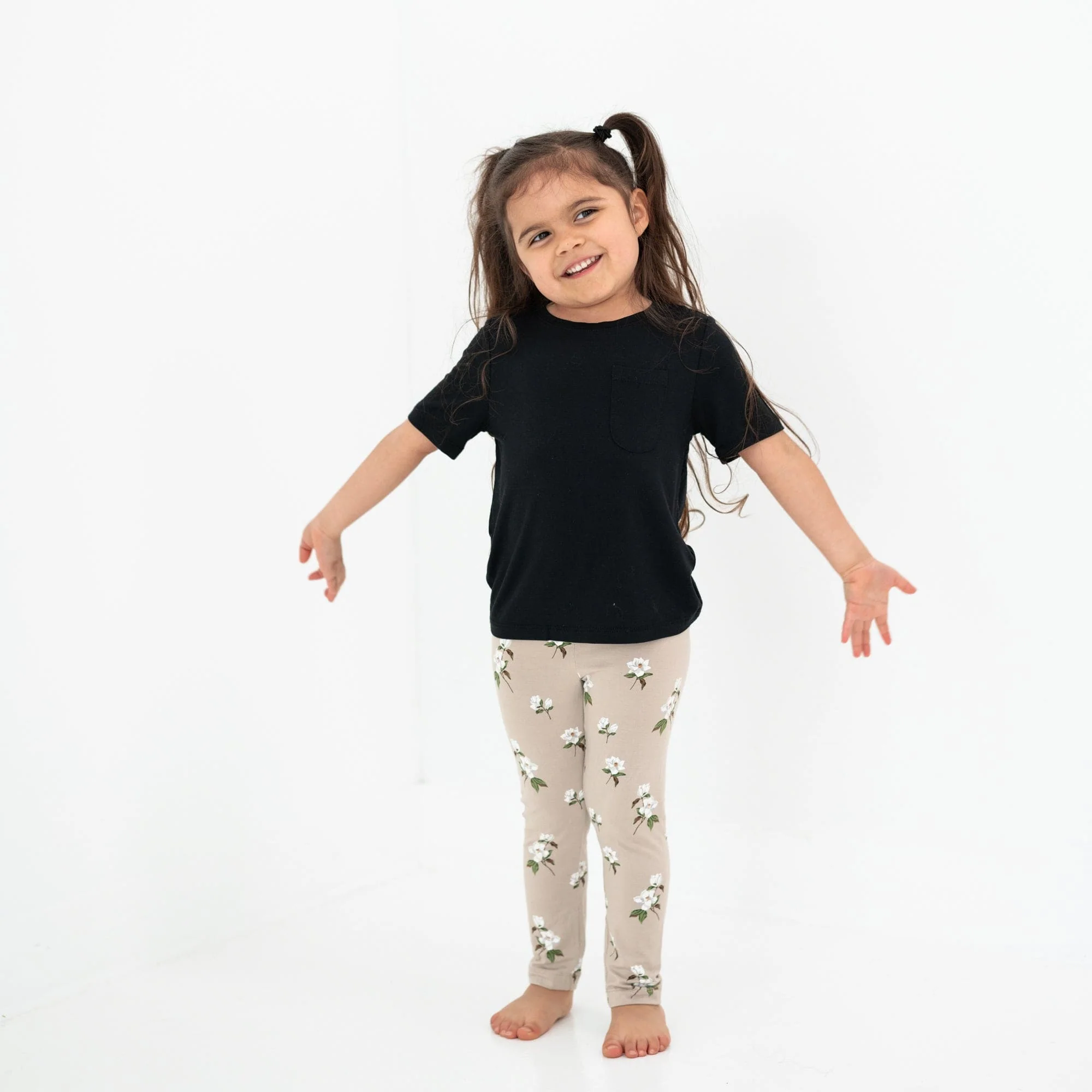 Toddler Crew Neck Tee in Midnight - Image 3