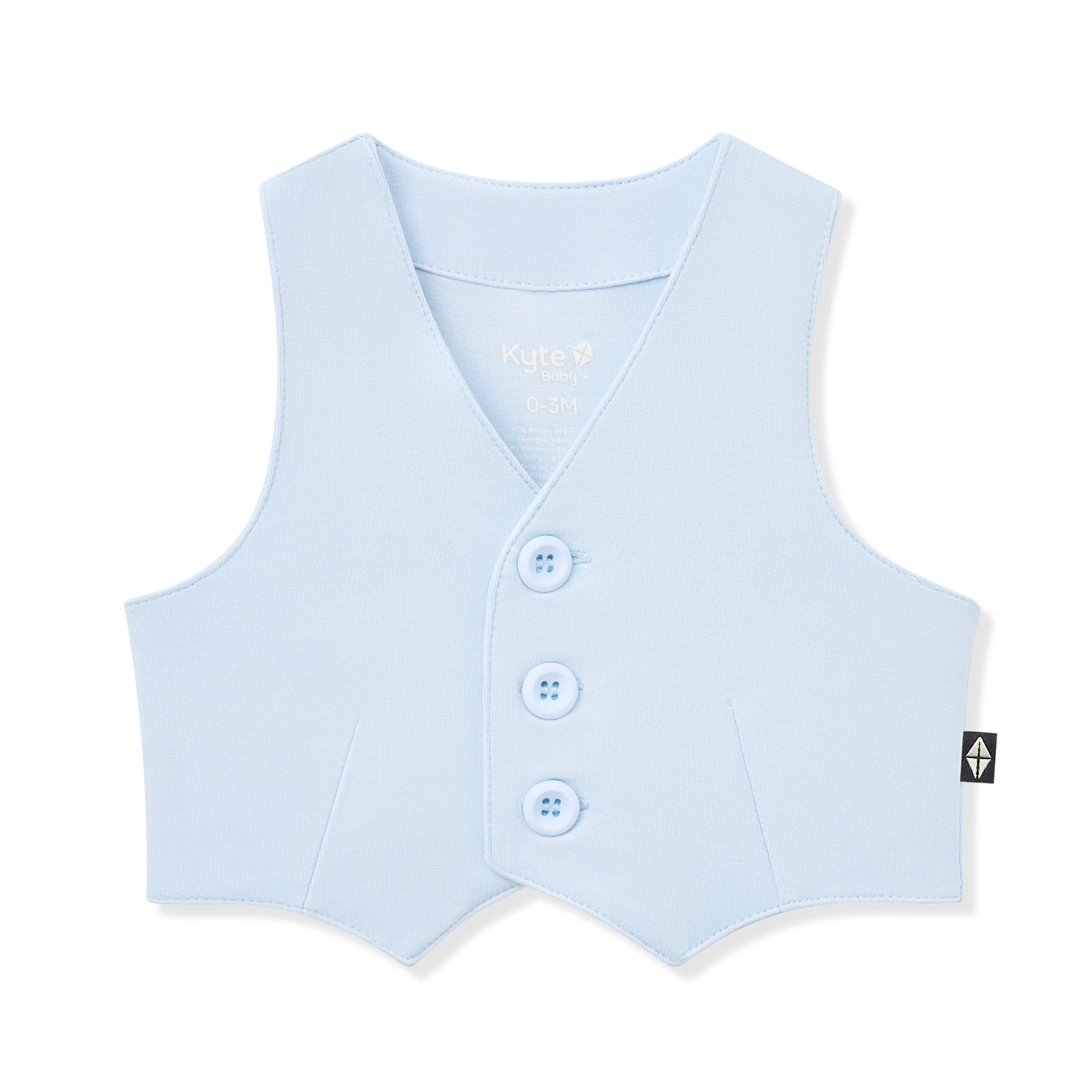 Tuxedo Vest in Breeze - Image 2