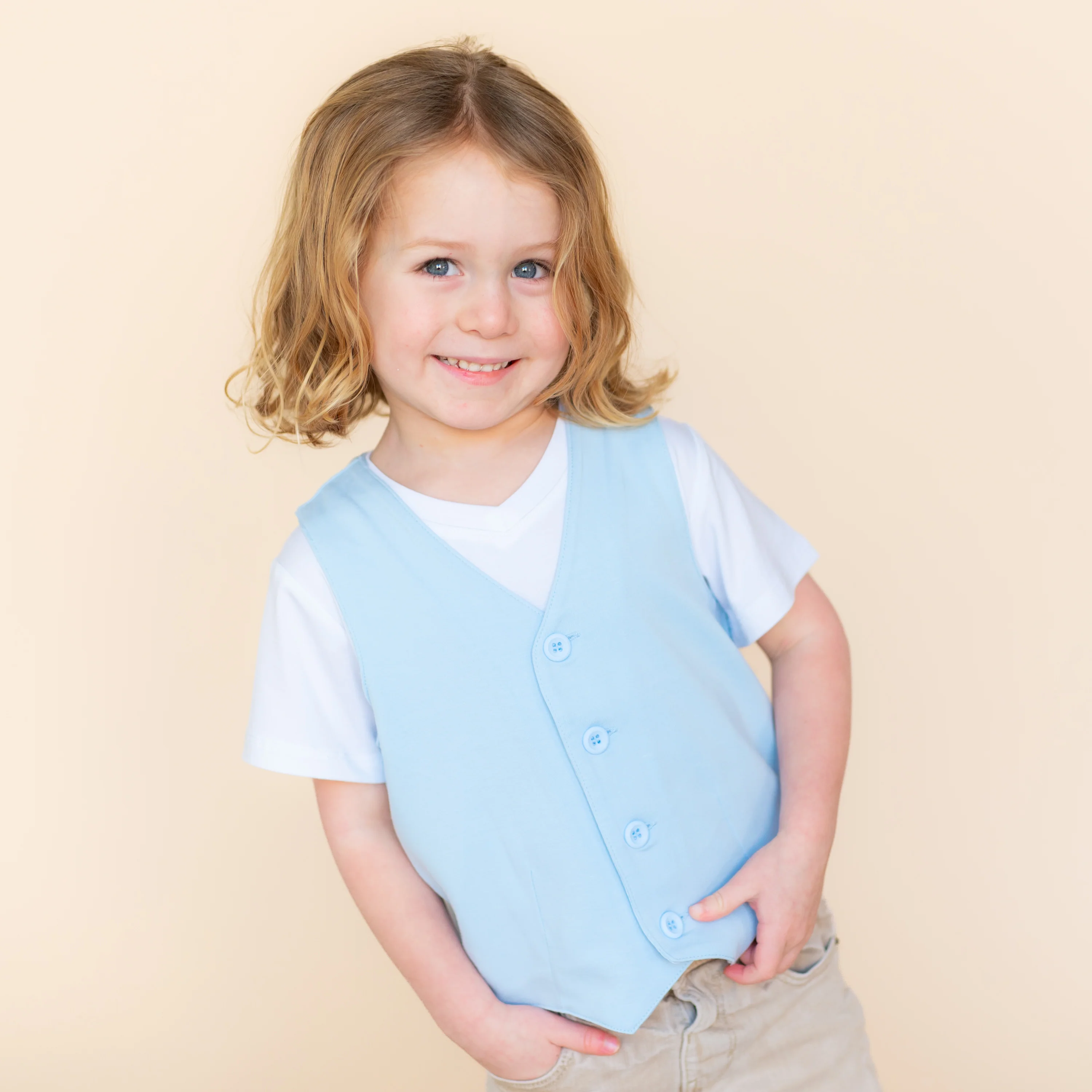 Tuxedo Vest in Breeze - Image 3
