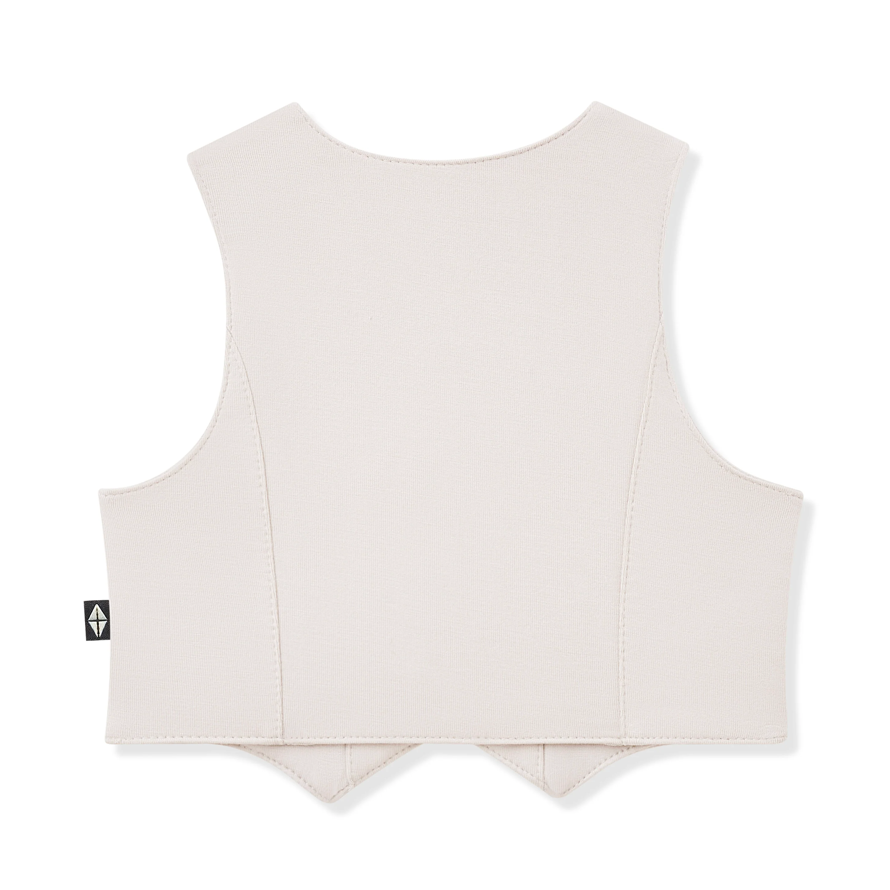 Tuxedo Vest in Oat - Image 3