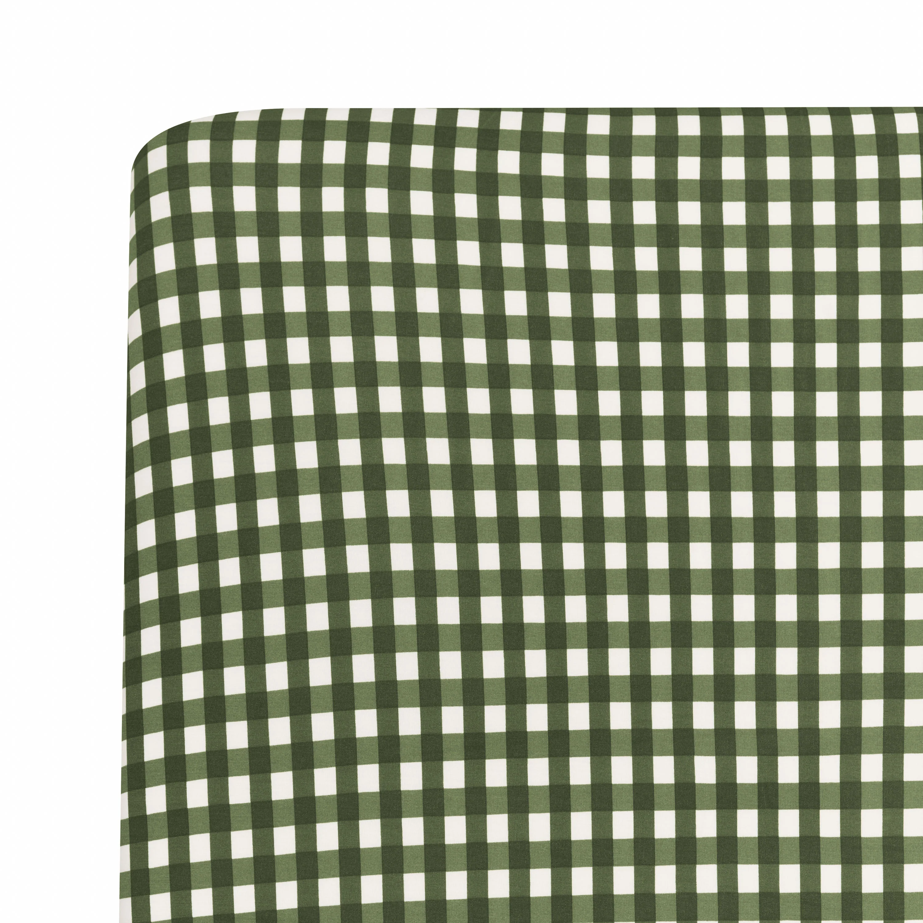 Twin Sheet in Gingham Fir - Image 2