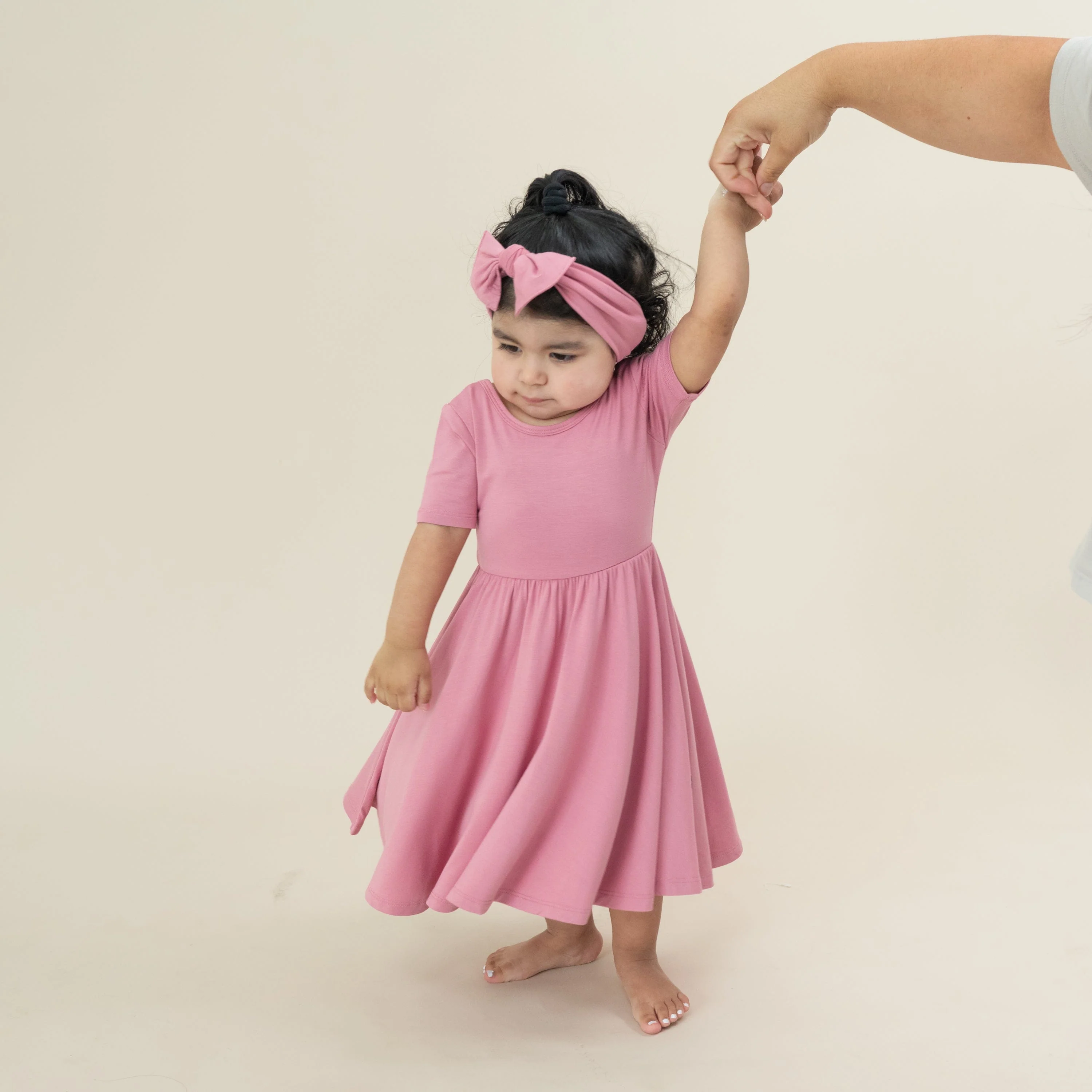 Twirl Dress in Apple Blossom - Image 3