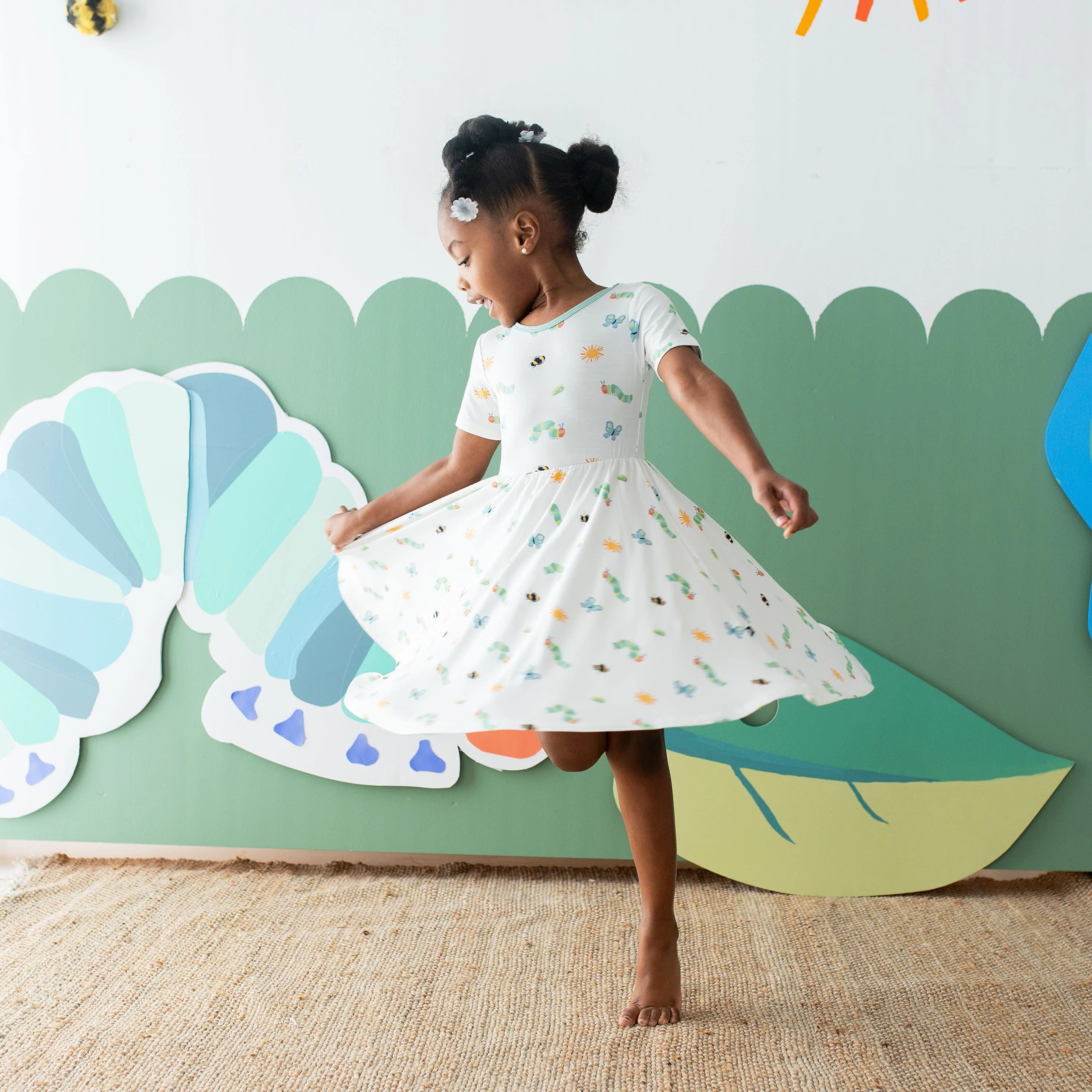Twirl Dress in The Very Hungry Caterpillar™ and Friends - Image 3
