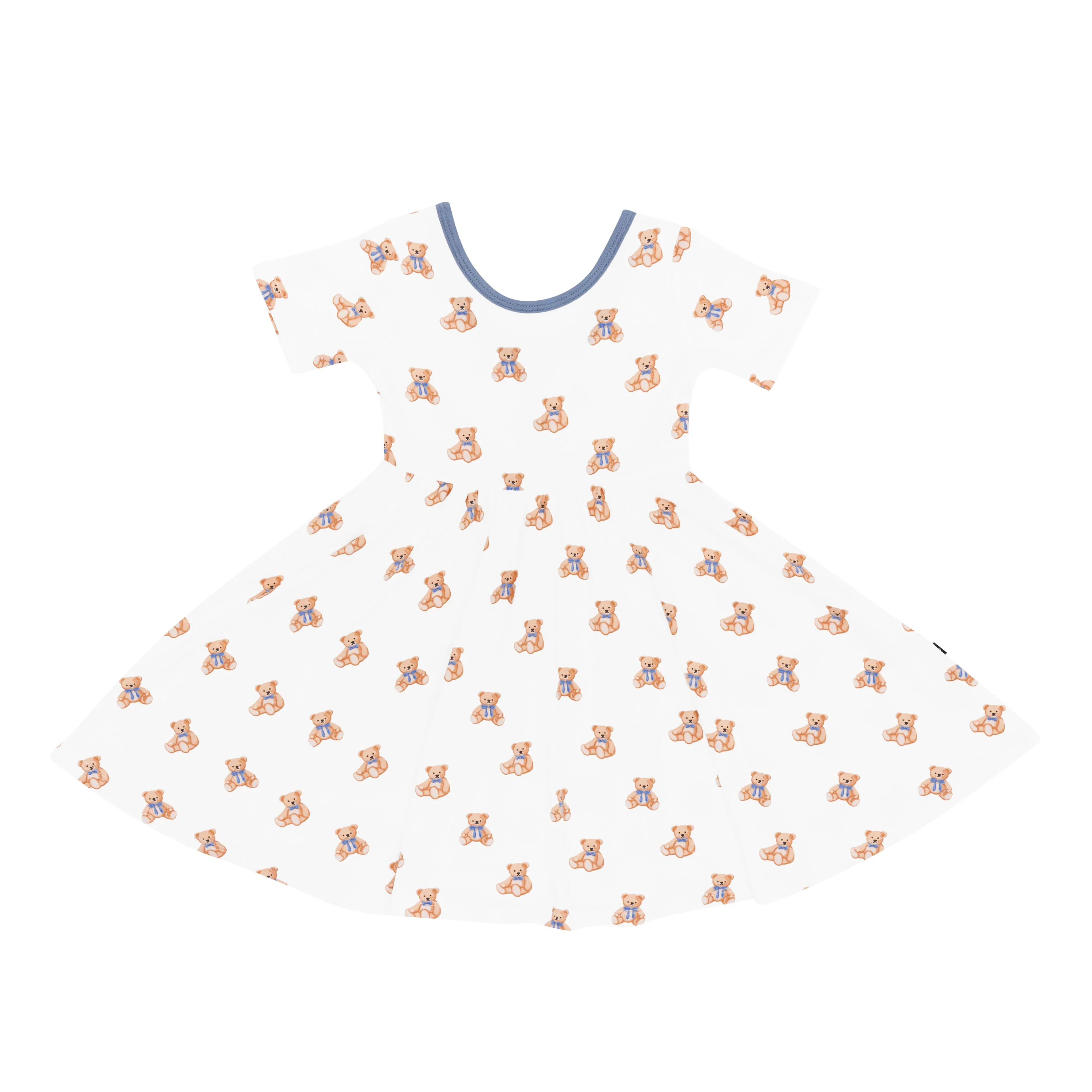 Twirl Dress in Teddy Bear - Image 2