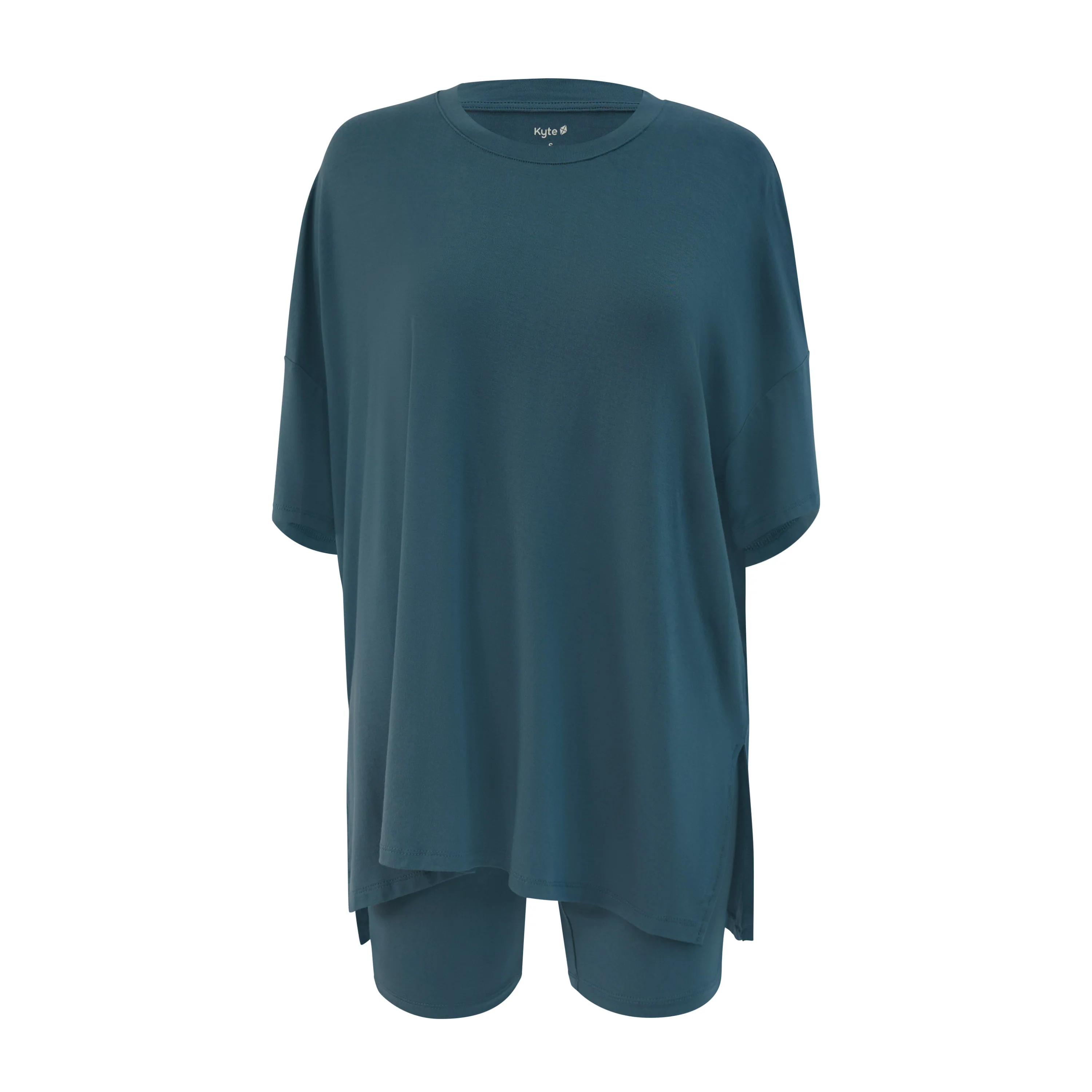 Women’s Biker Short Set in Atlantic - Image 5