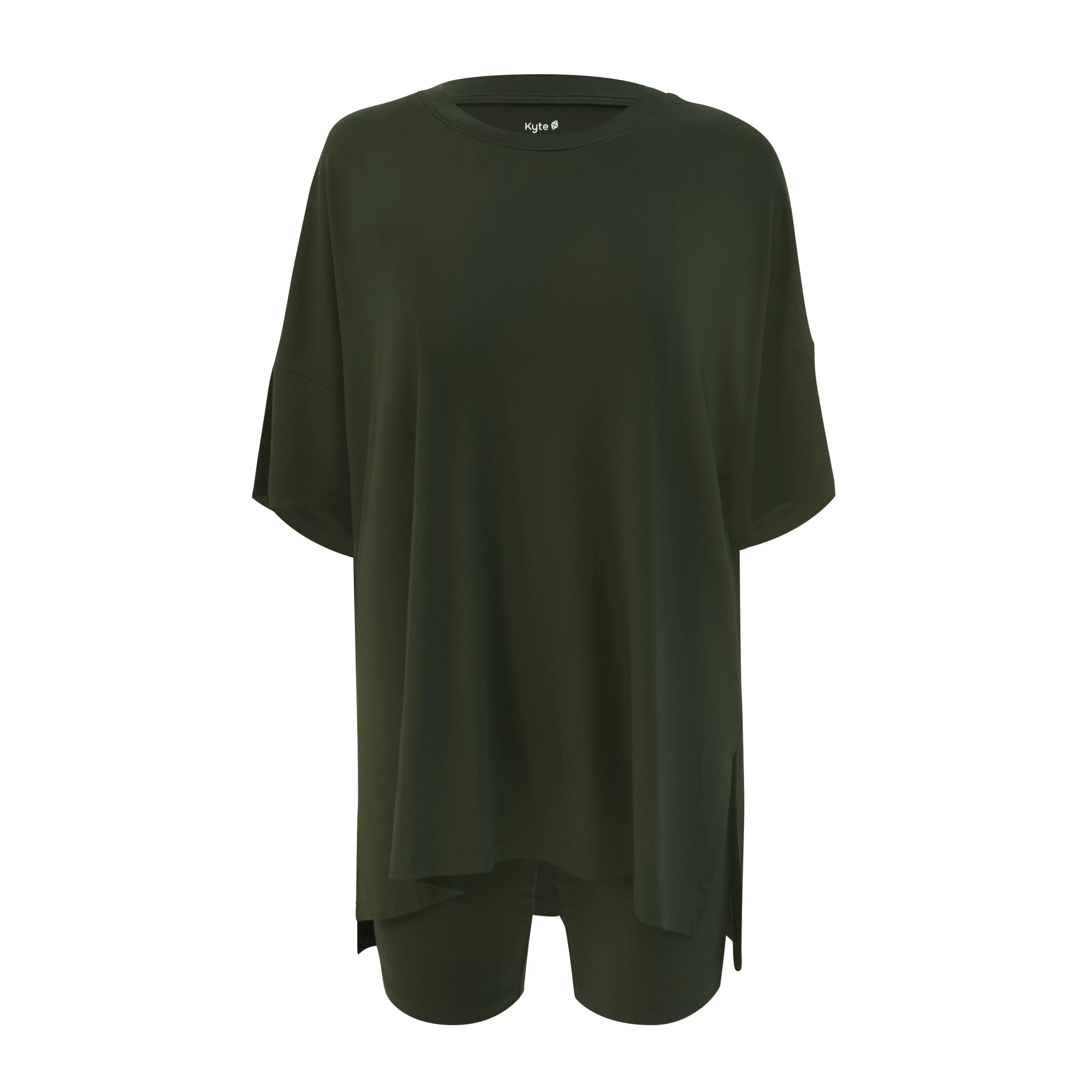 Women’s Biker Short Set in Fir - Image 5