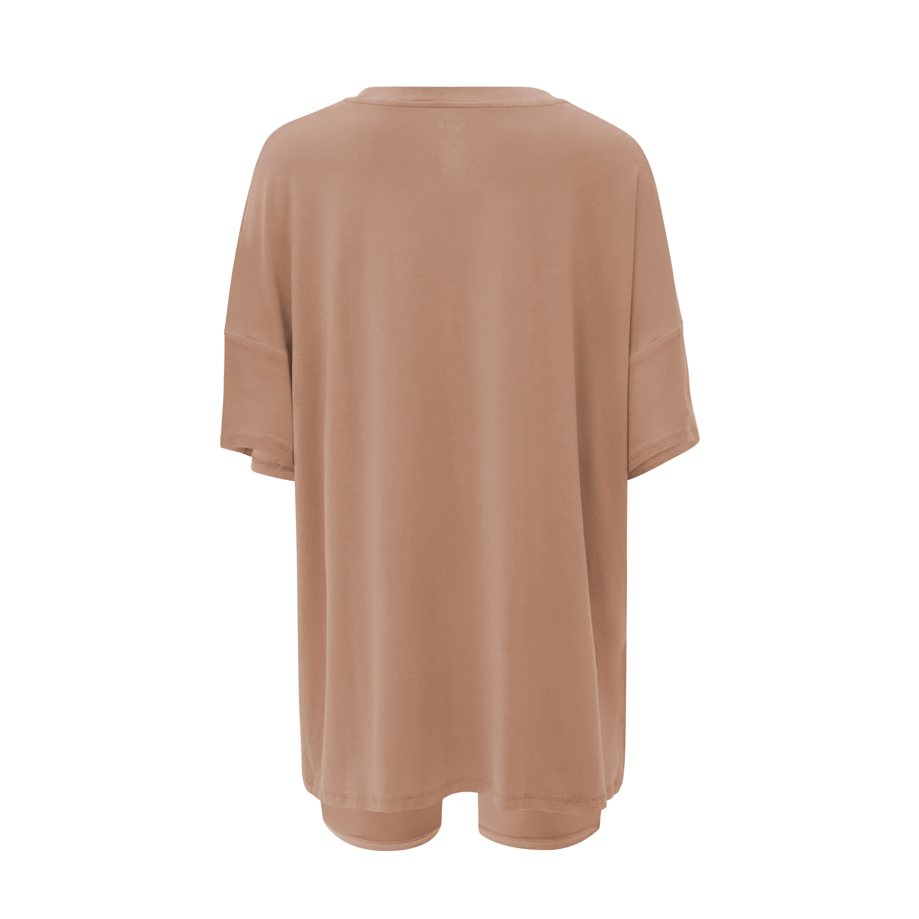 Women’s Biker Short Set in Latte - Image 5