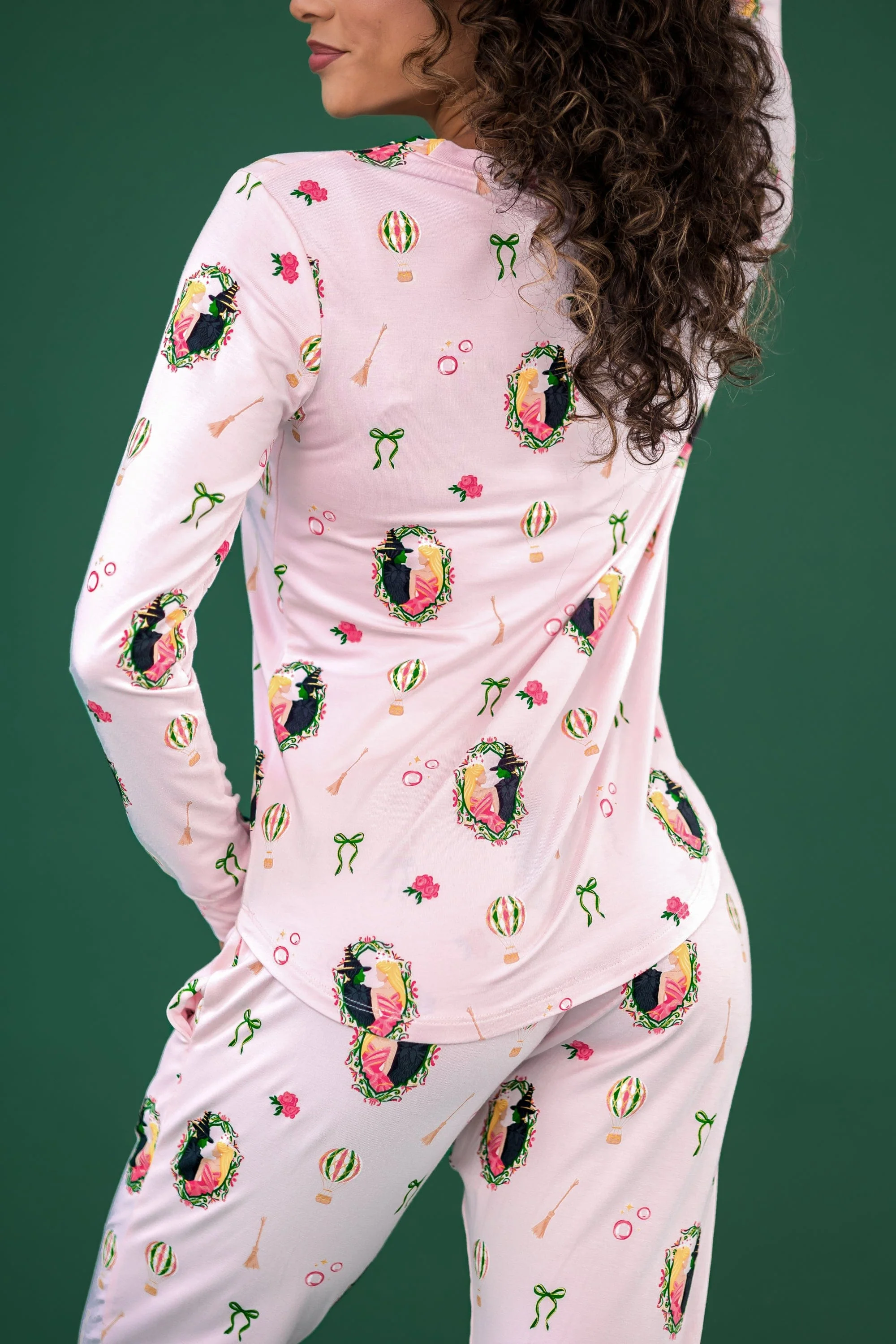 Women's Jogger Pajama Set in Wicked - Image 2