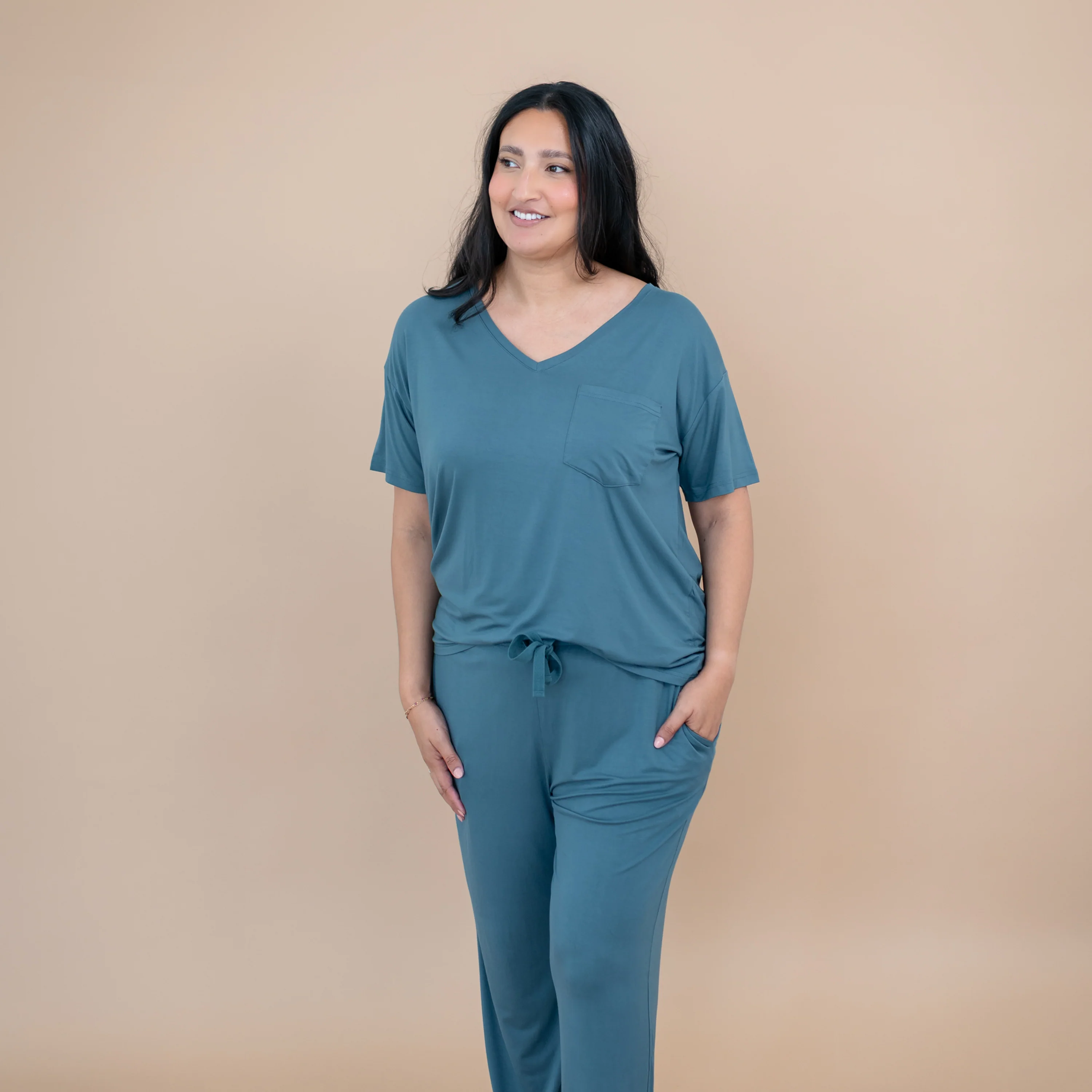 Women's Lounge Pants in Atlantic - Image 3