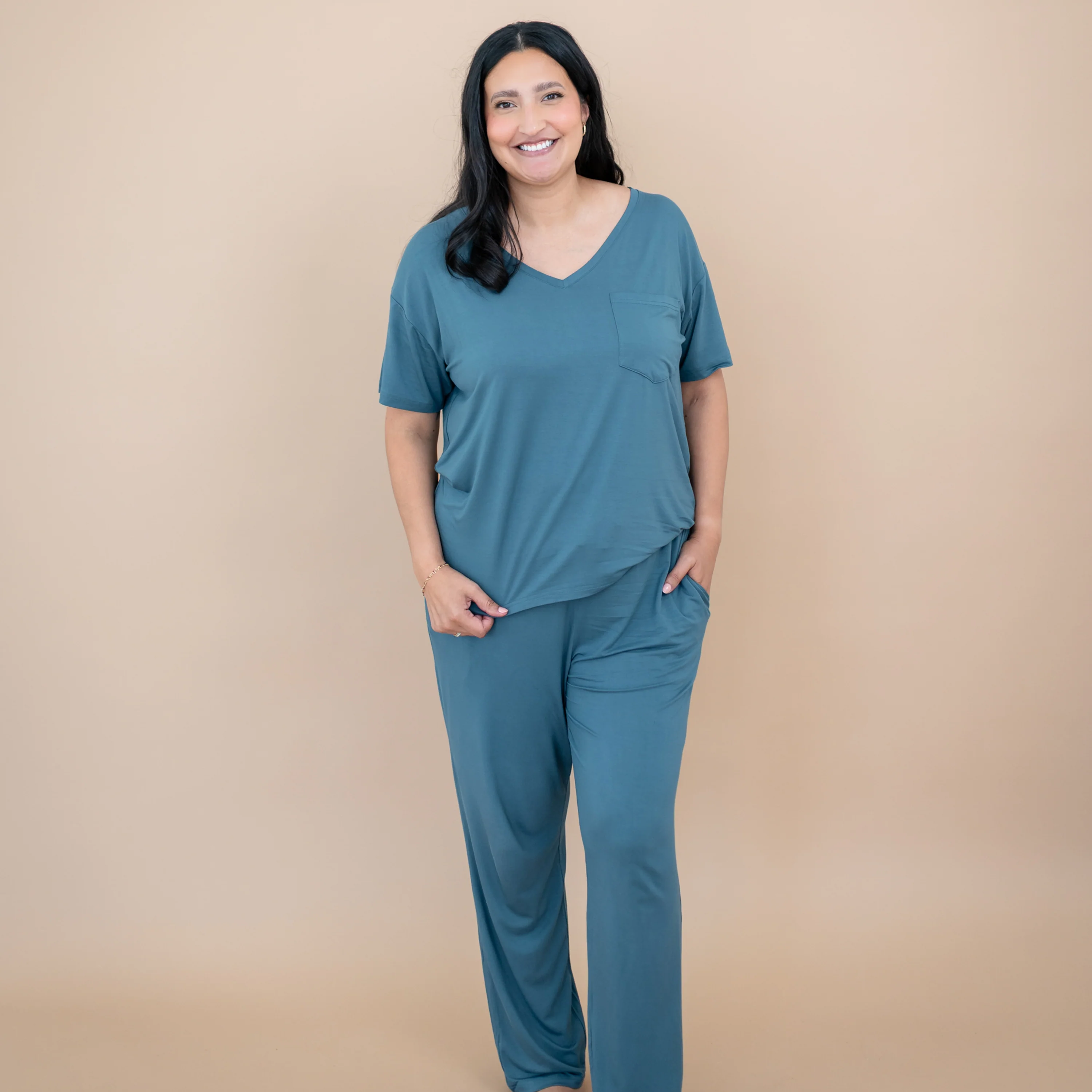 Women's Lounge Pants in Atlantic - Image 4