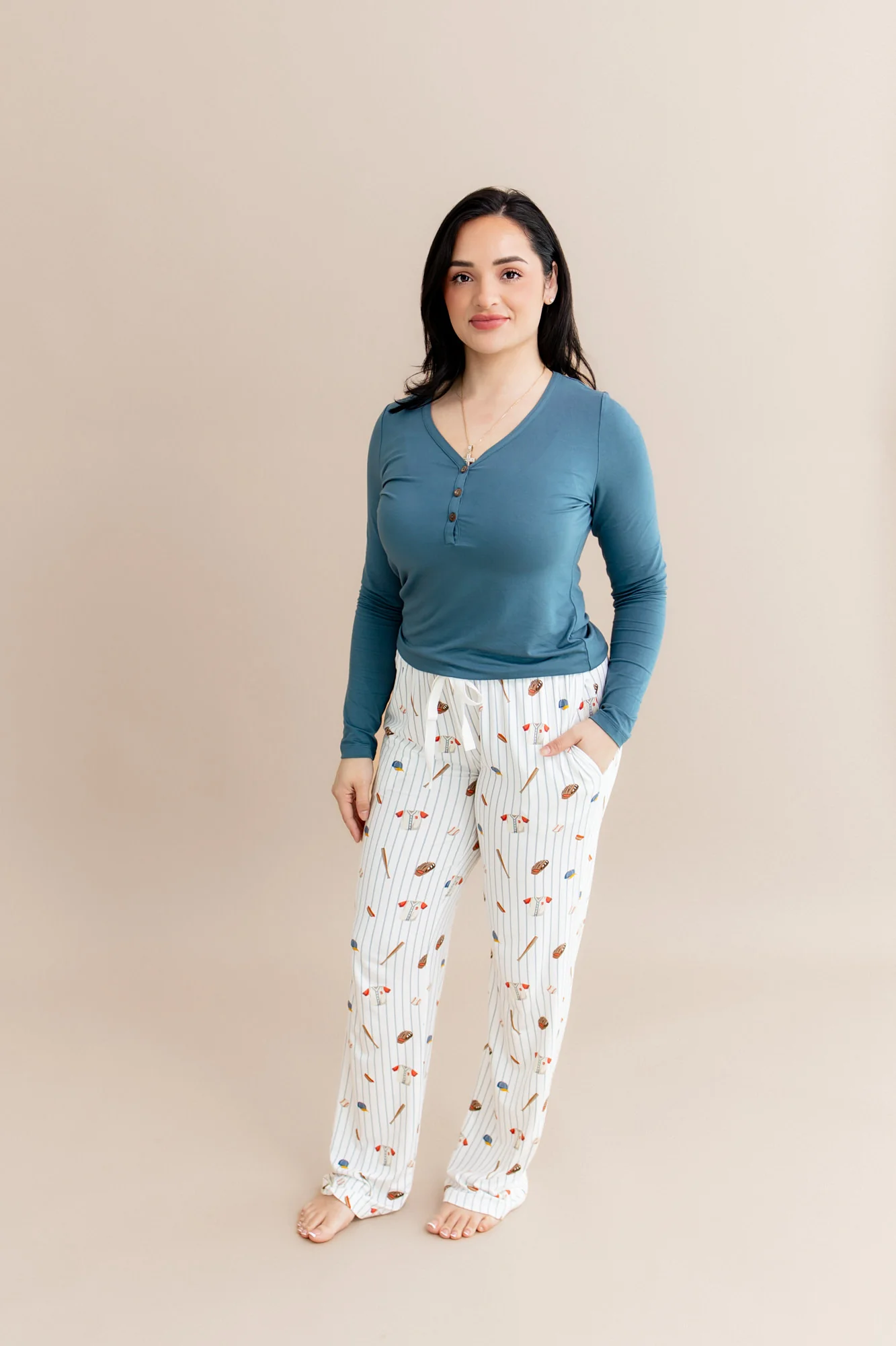Women's Lounge Pants in Home Run - Image 3