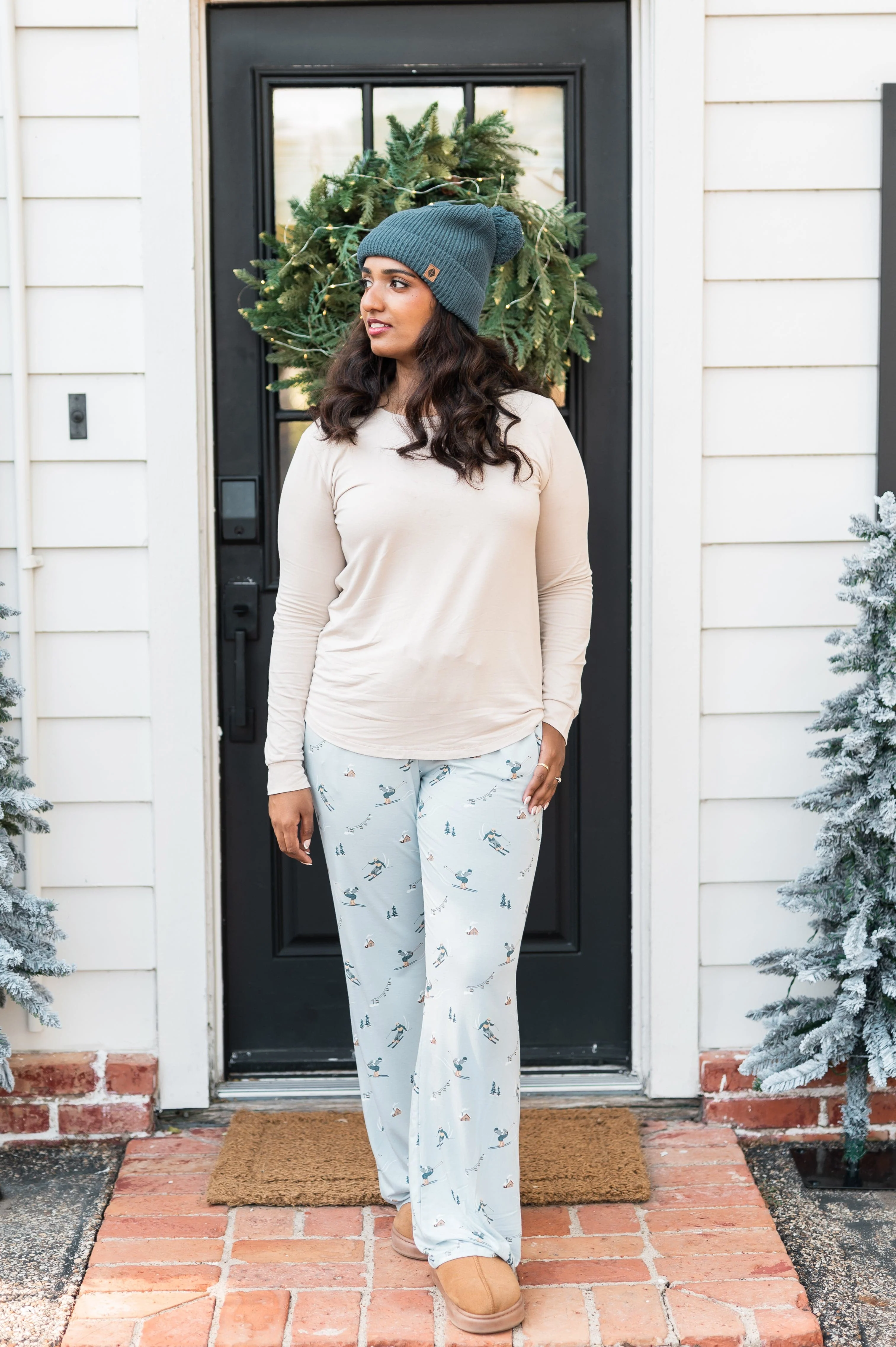 Women's Lounge Pants in Ski - Image 2