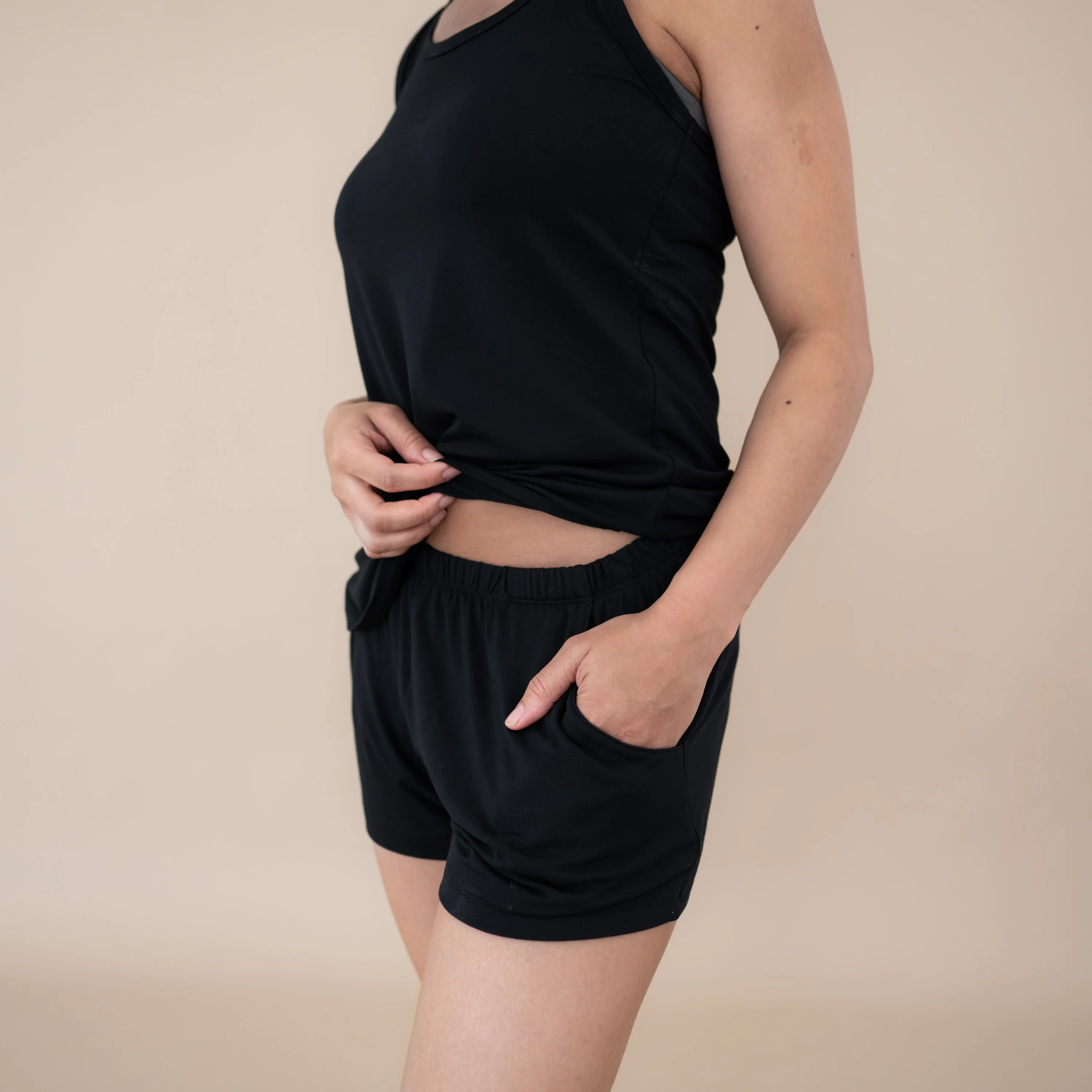 Women’s Tank Set in Midnight - Image 3