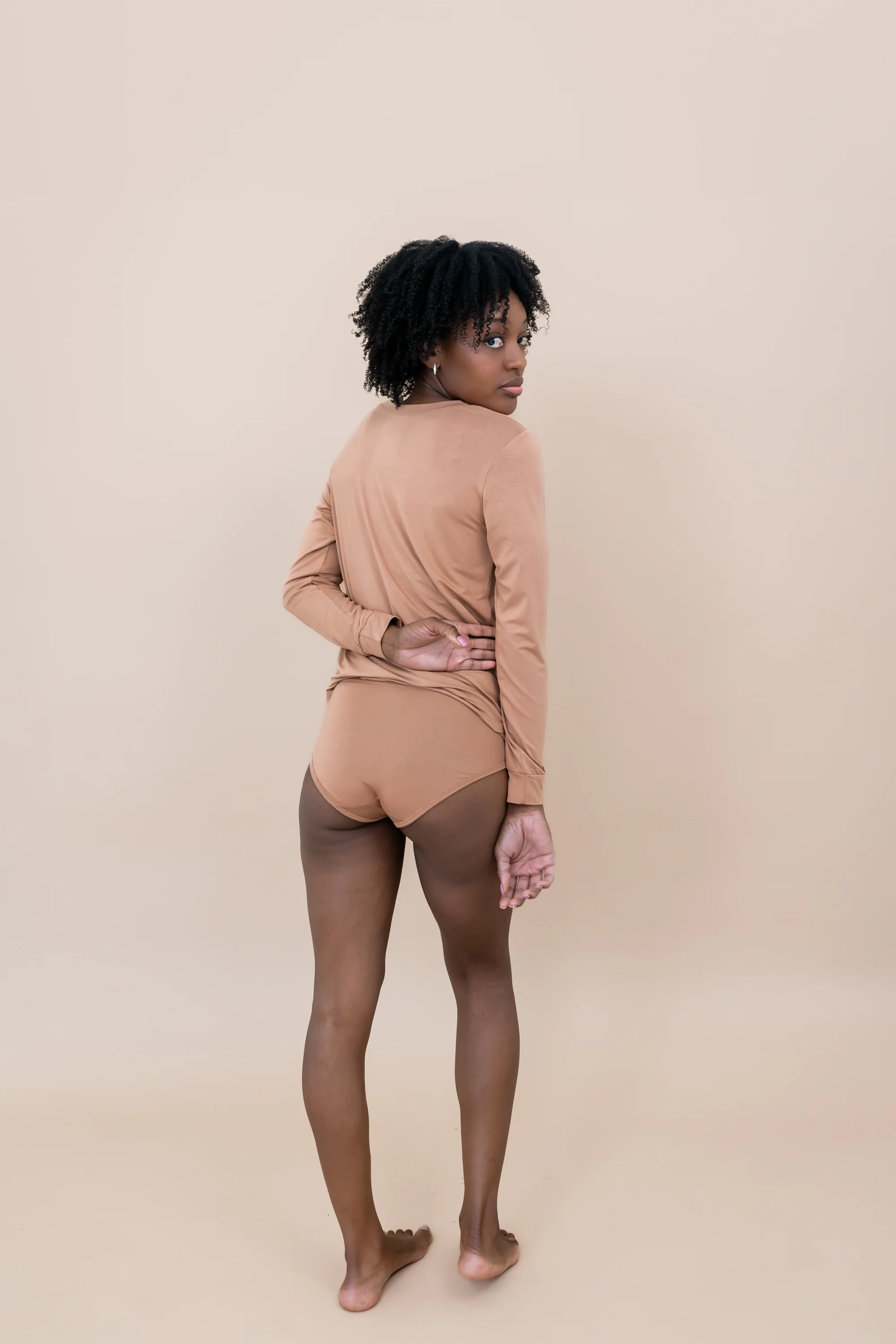 Women’s Underwear in Latte - Image 3