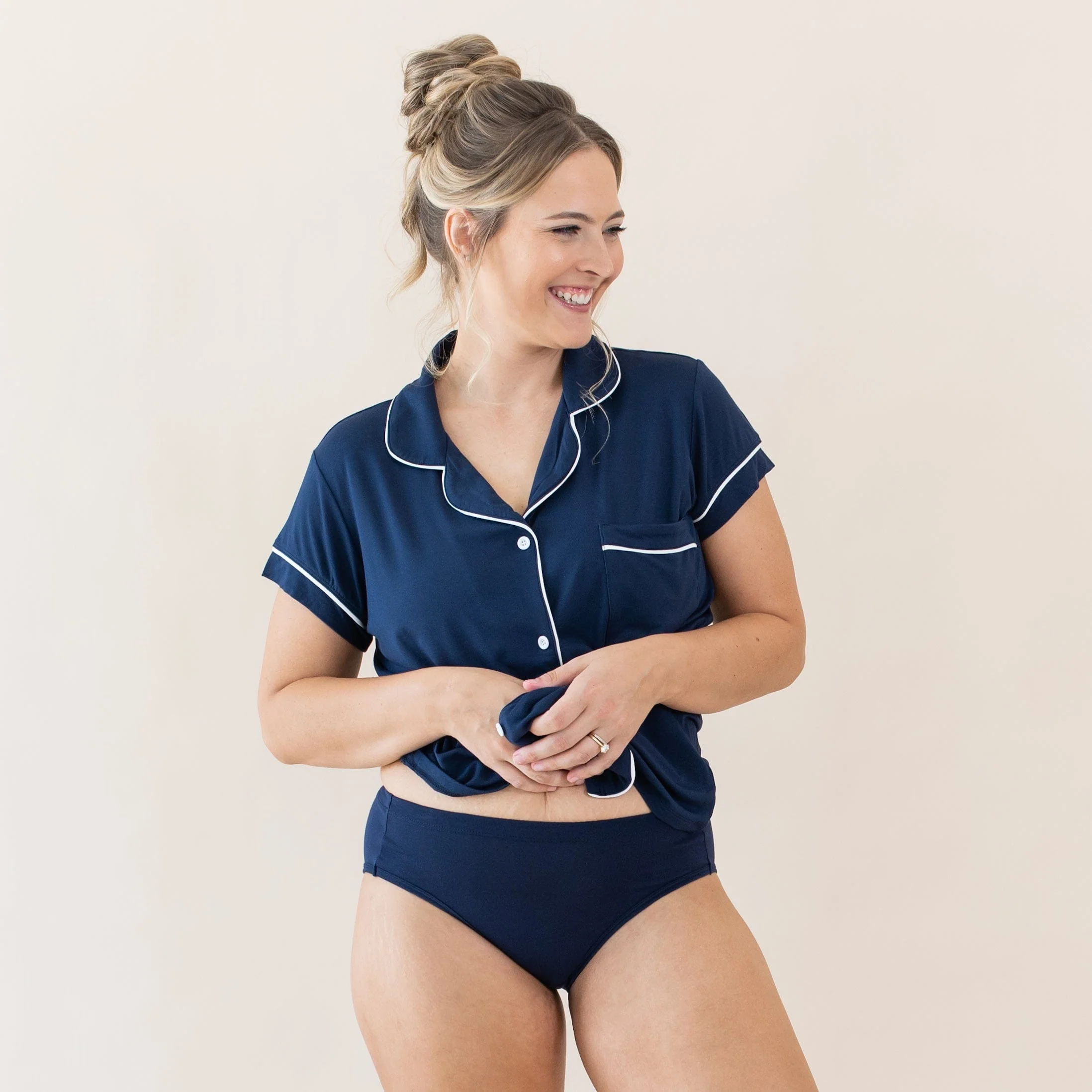 Women’s Underwear in Navy - Image 3