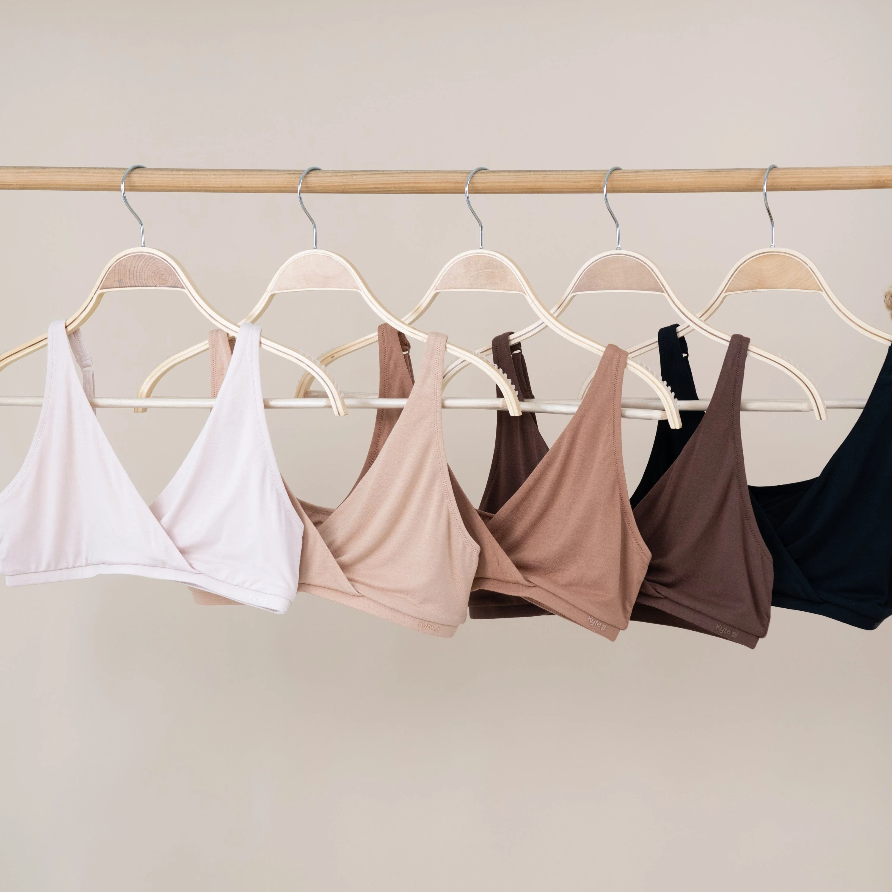 Women's Cross Front Bralette in Blonde - Image 6