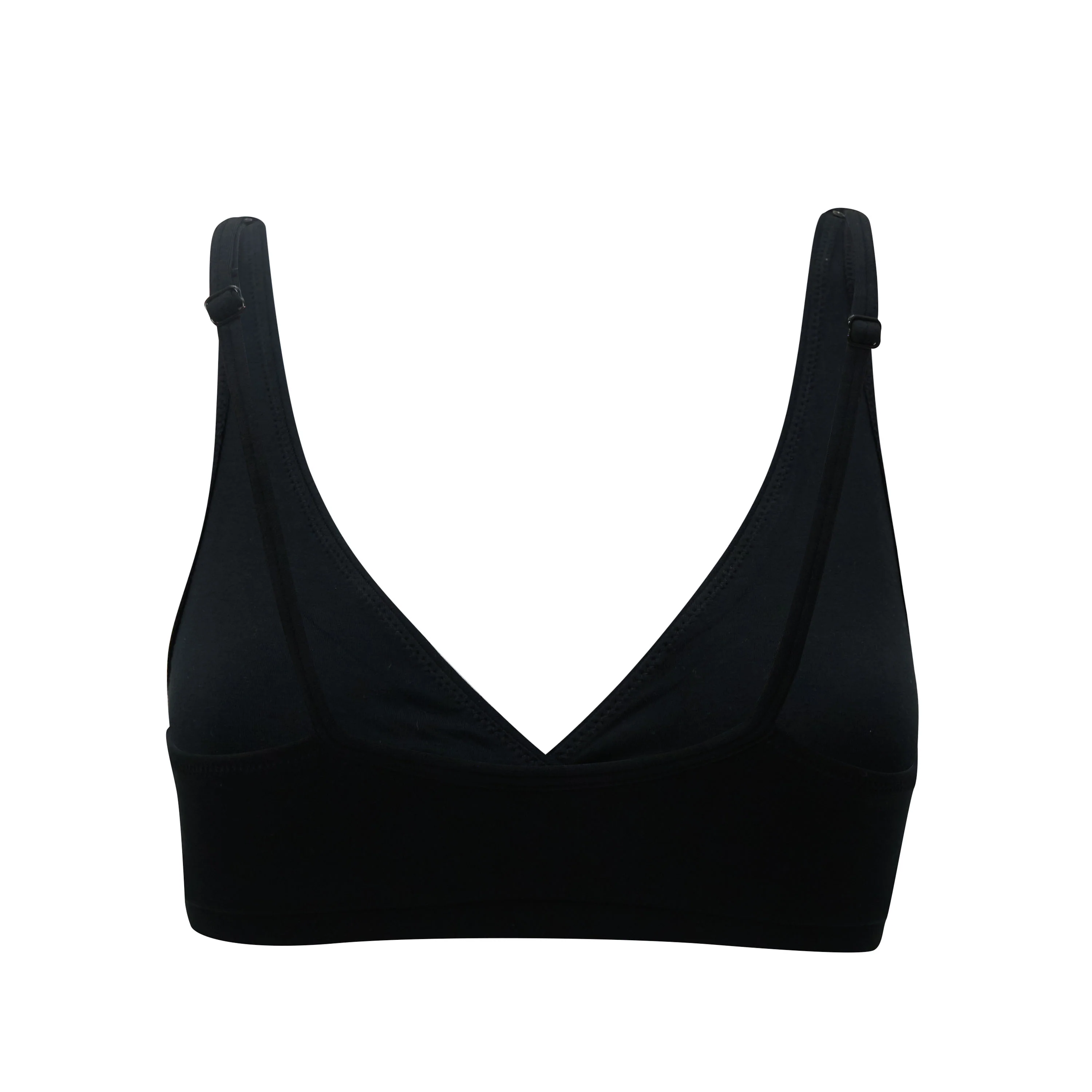 Women's Cross Front Bralette in Midnight - Image 7
