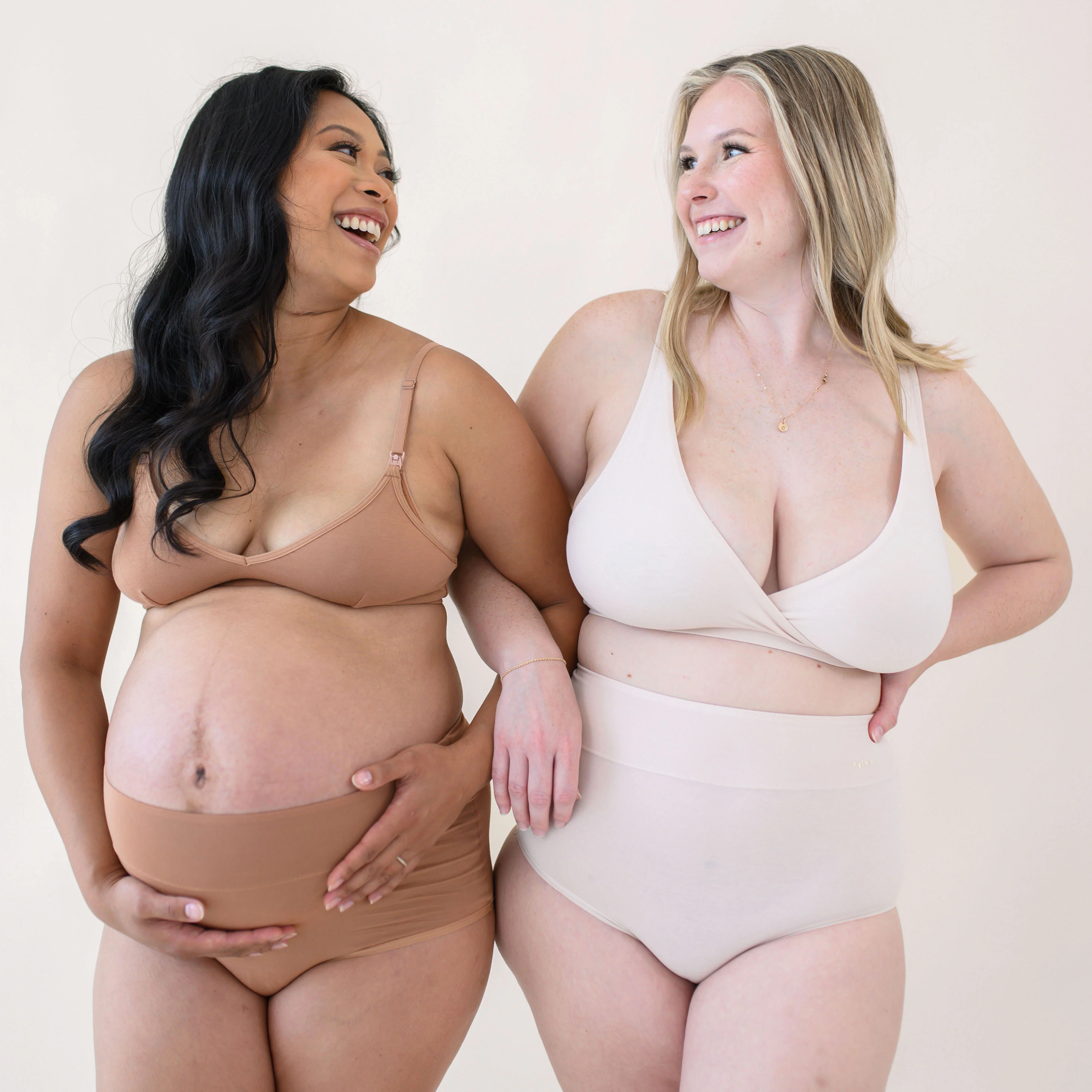 Women's High-Waisted Brief in Blonde - Image 4
