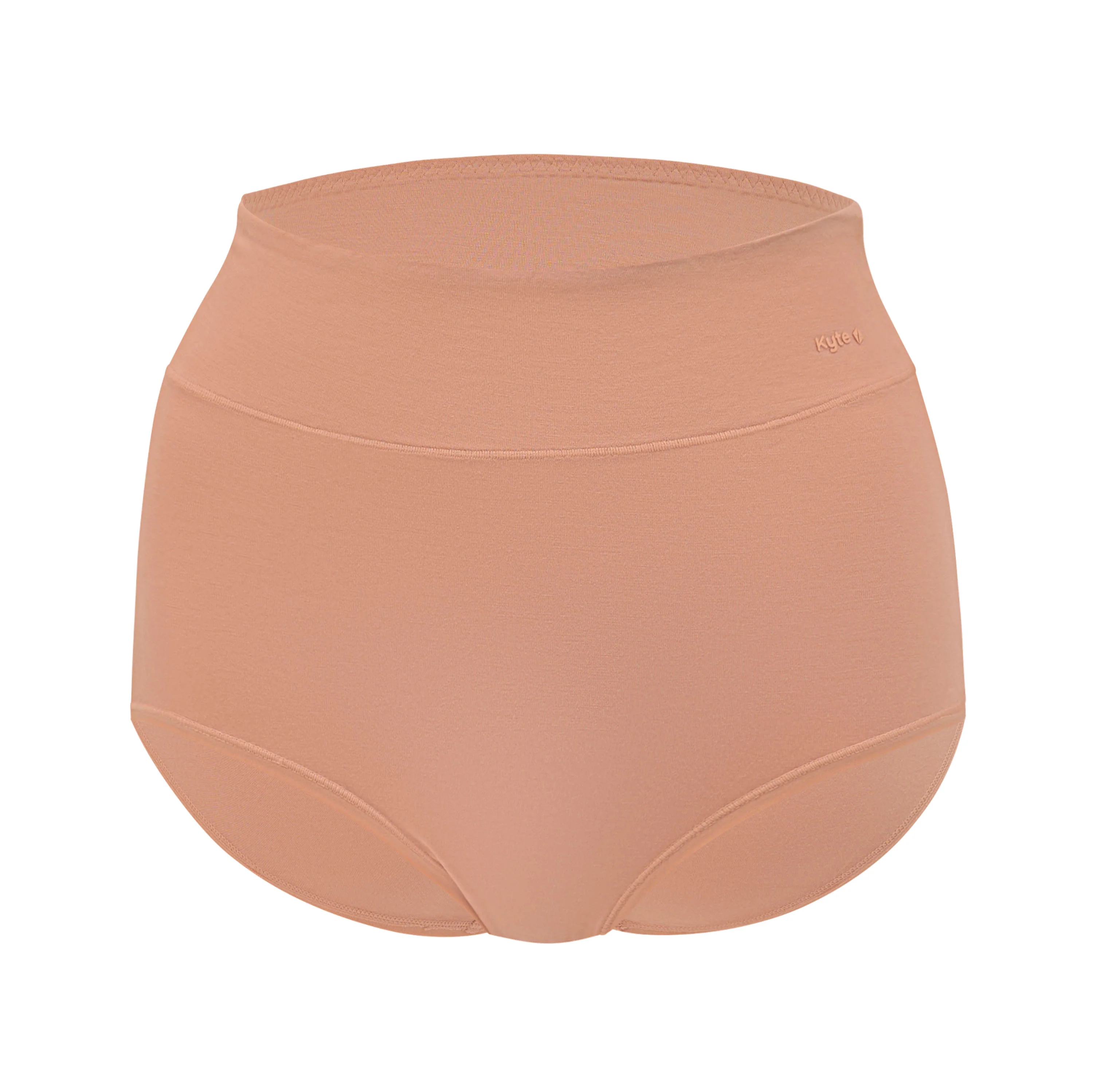 Women's High-Waisted Brief in Latte - Image 2